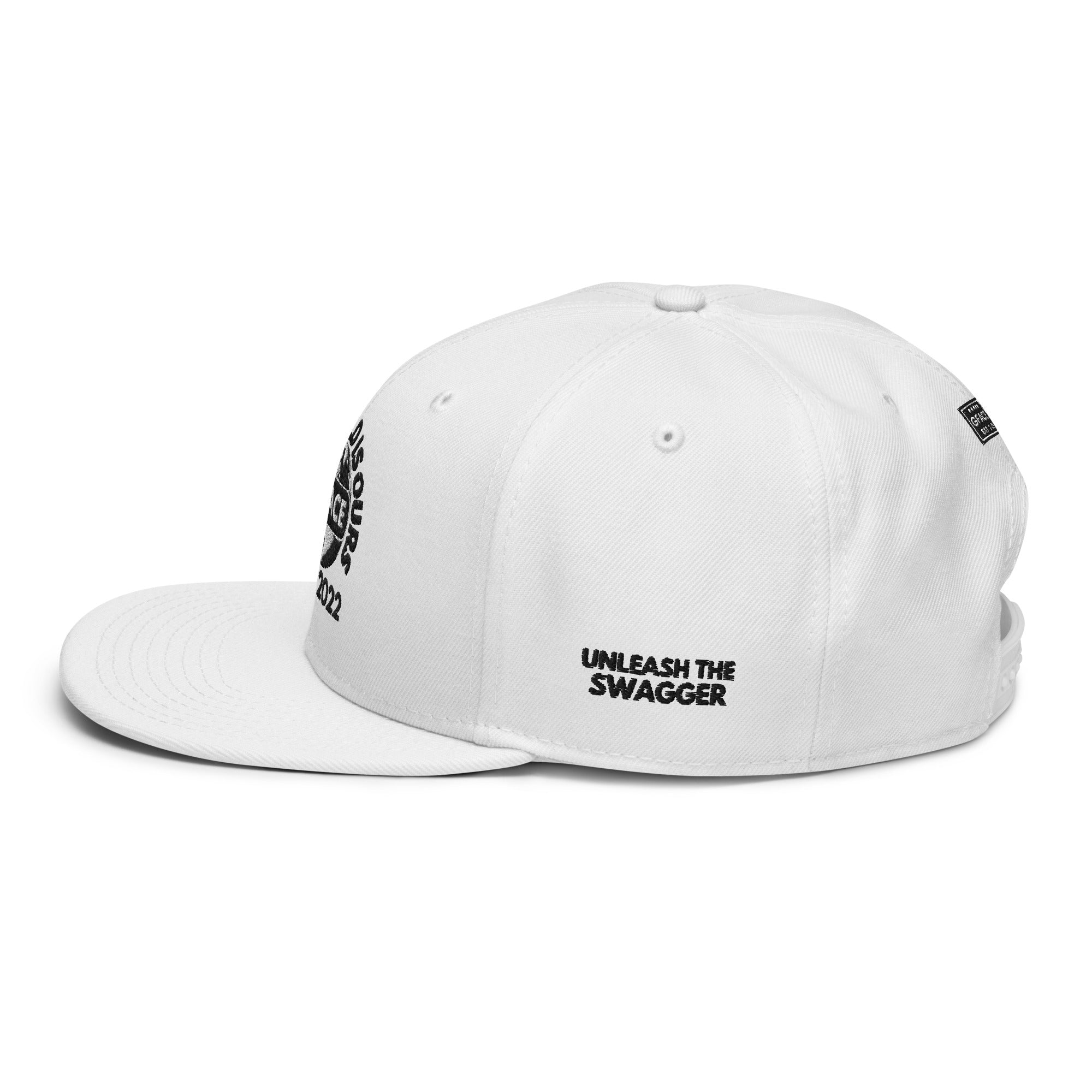 Snapback Cap White Gface The World Is Ours