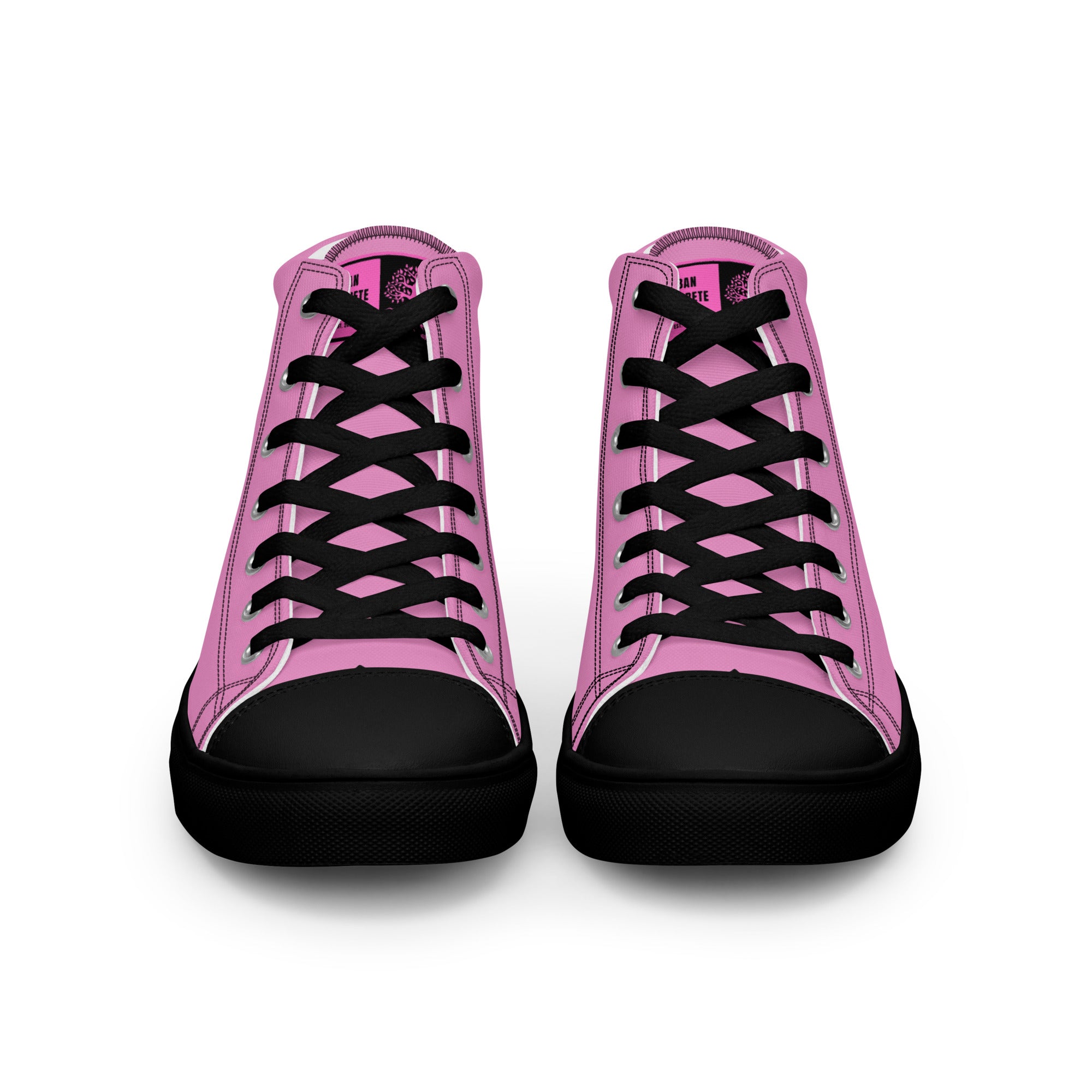 Women’s high top canvas Gface Pink Urban Concrete Jungle Kicks