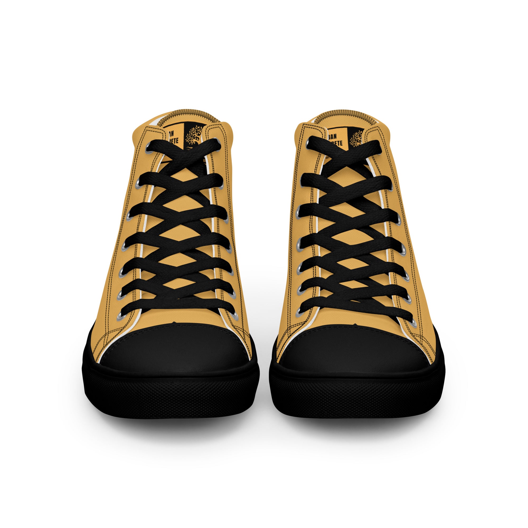 Women’s high top canvas GFACE Gold Urban Concrete Jungle Kicks