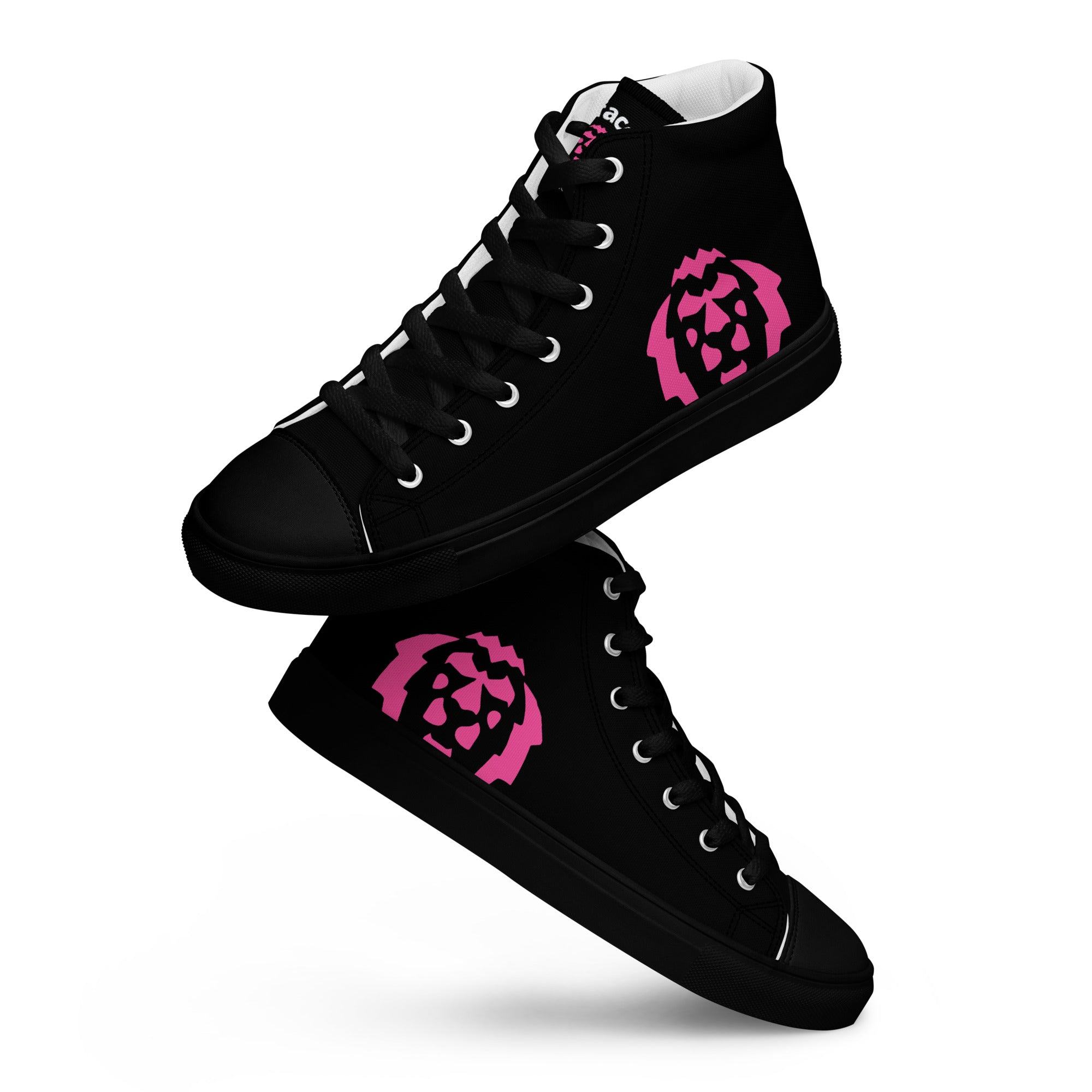 Women’s high top canvas GFACE Pink Lion  kicks