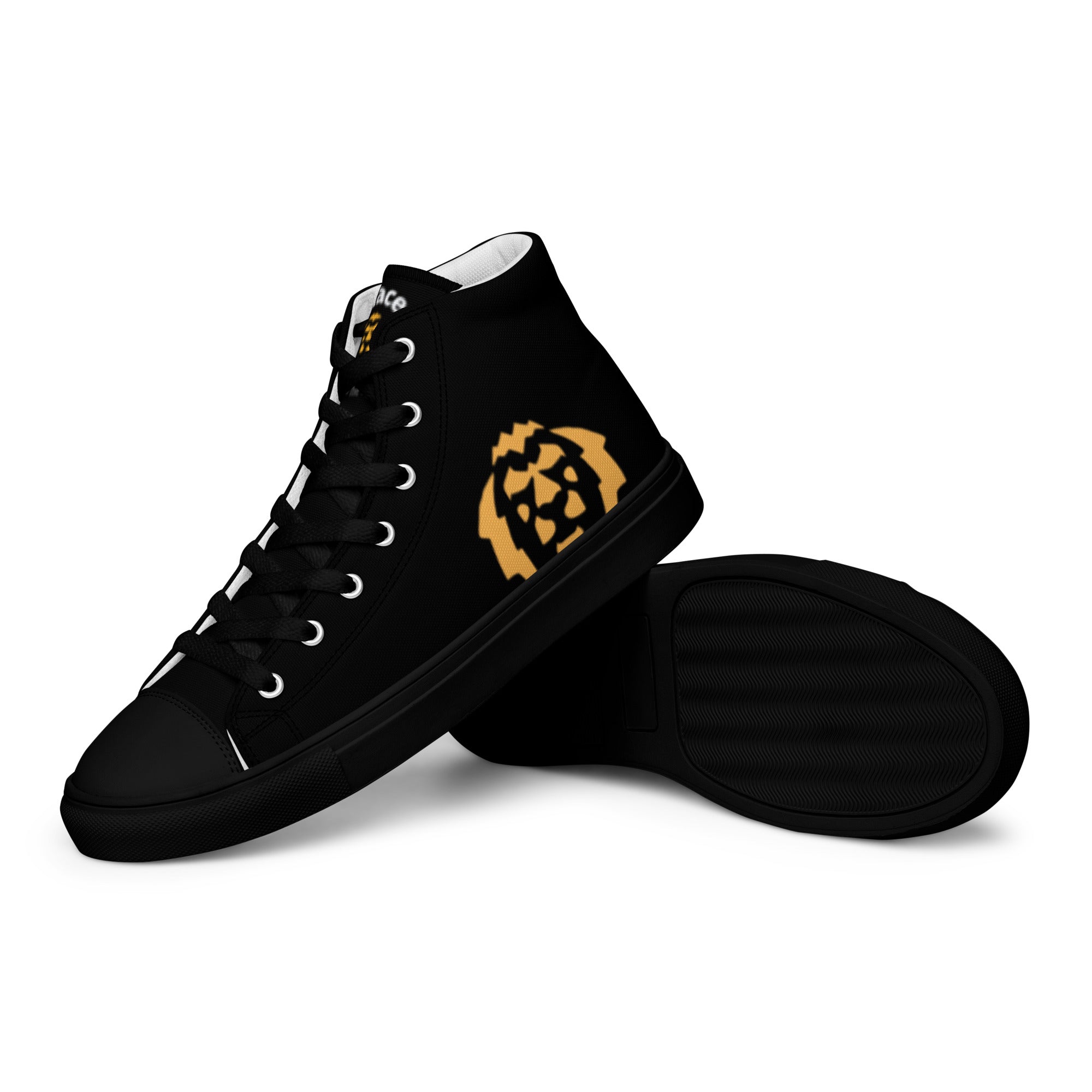 Women’s high top canvas GFACE Gold Lion kicks