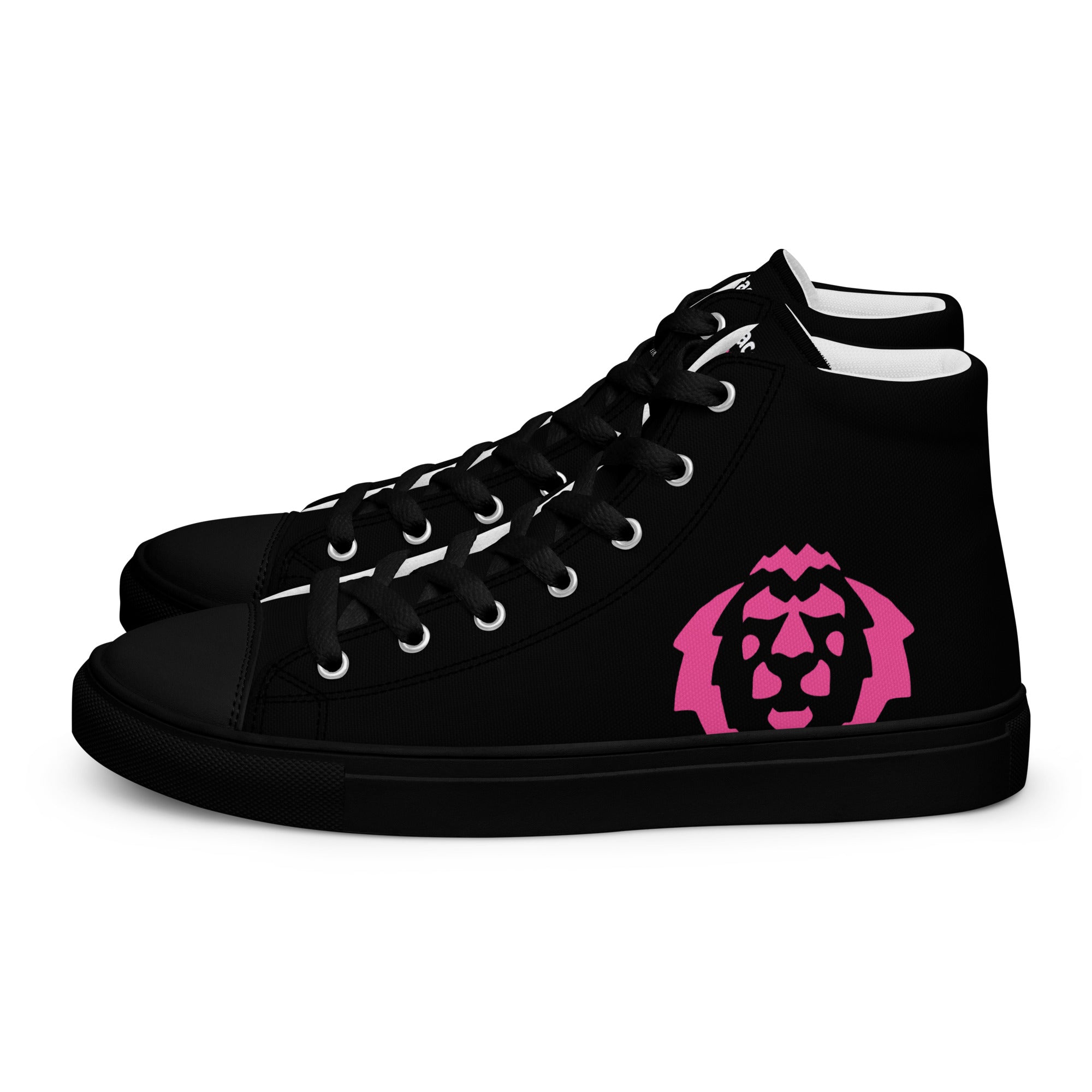 Women’s high top canvas GFACE Pink Lion  kicks