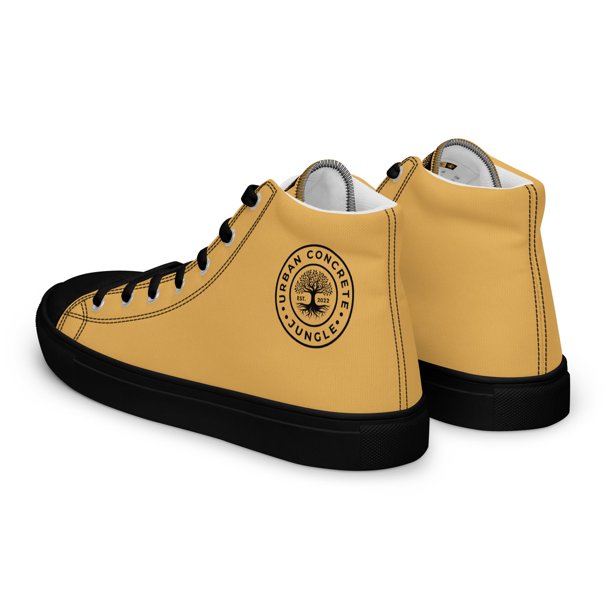 Women’s high top canvas GFACE Gold Urban Concrete Jungle Kicks