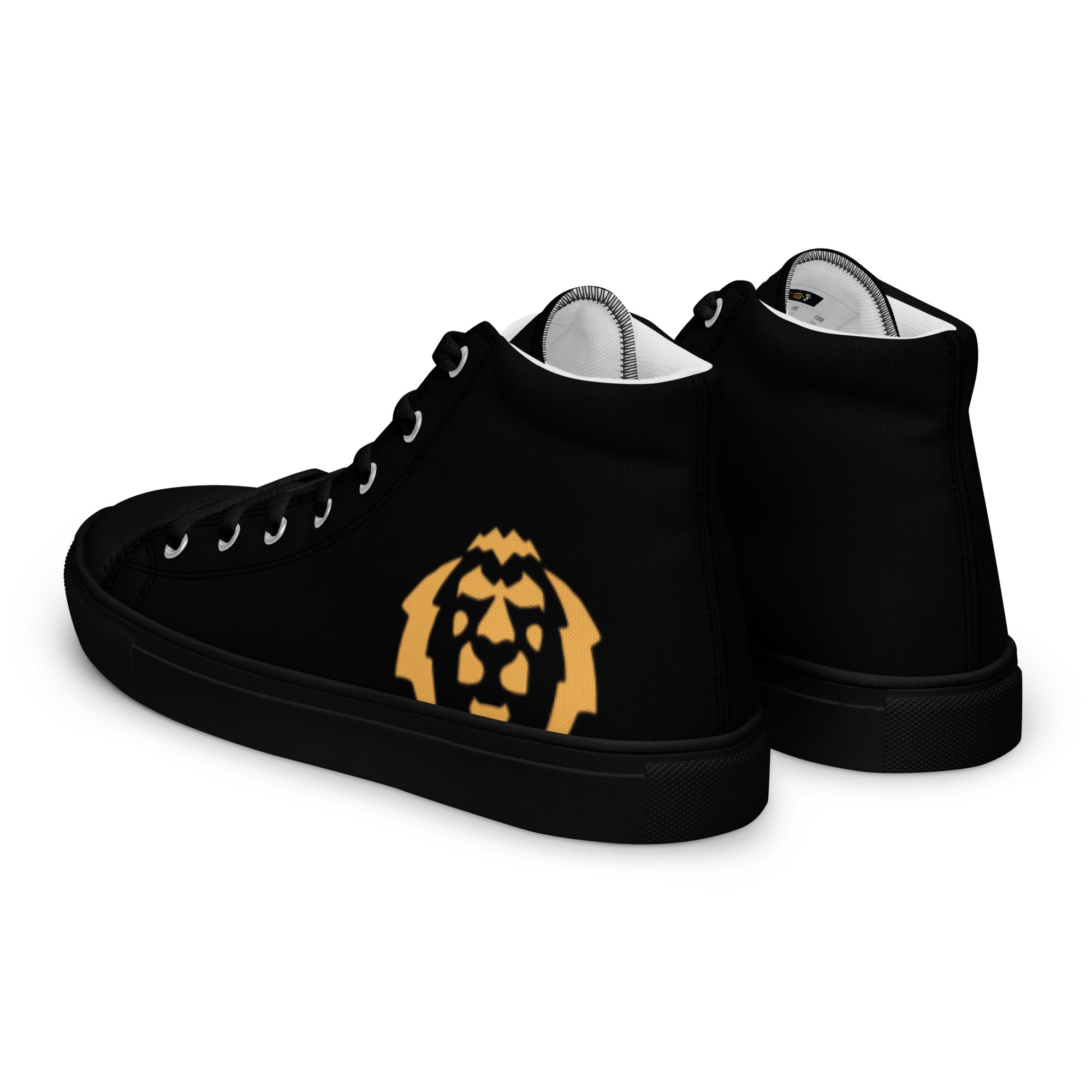 Women’s high top canvas GFACE Gold Lion kicks