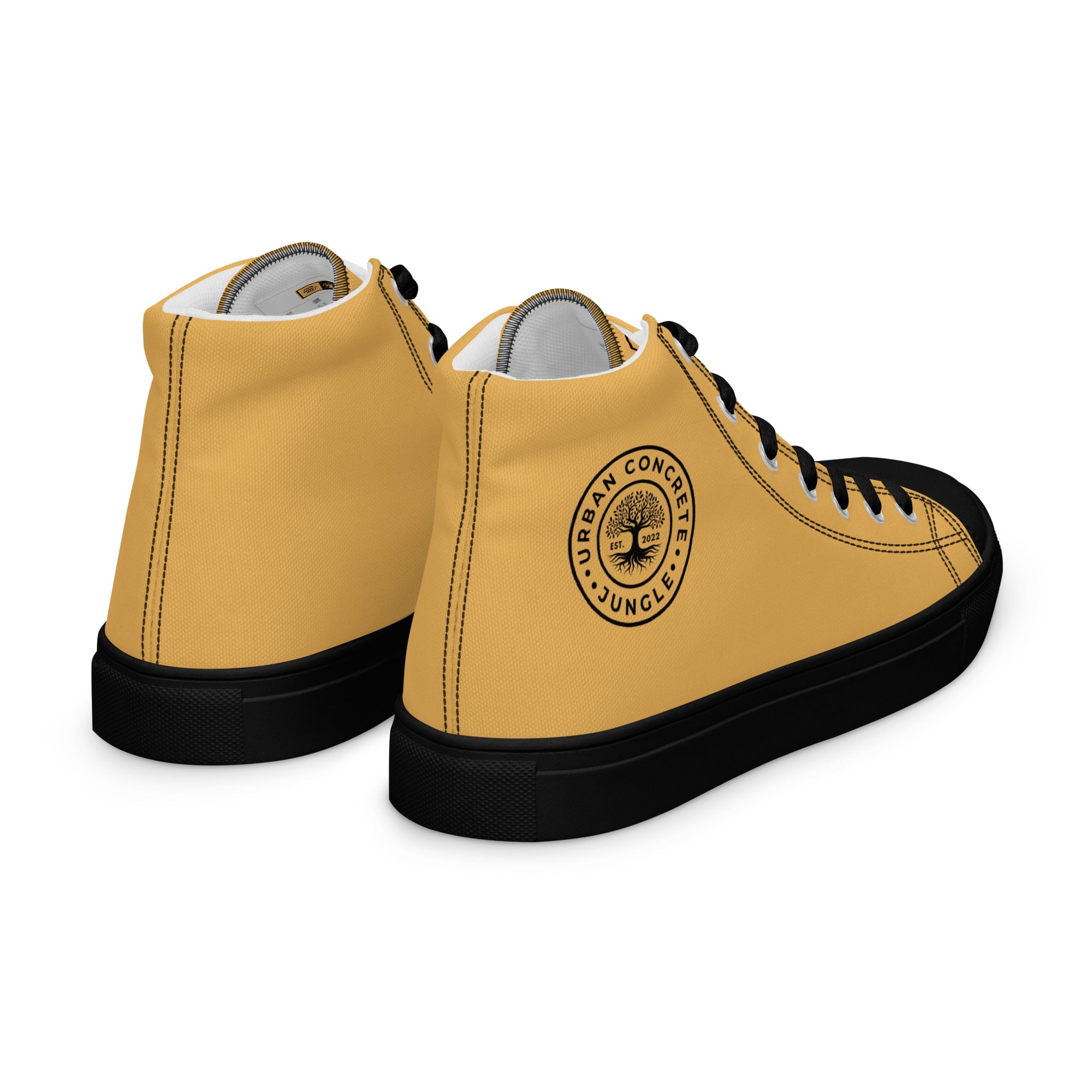 Women’s high top canvas GFACE Gold Urban Concrete Jungle Kicks