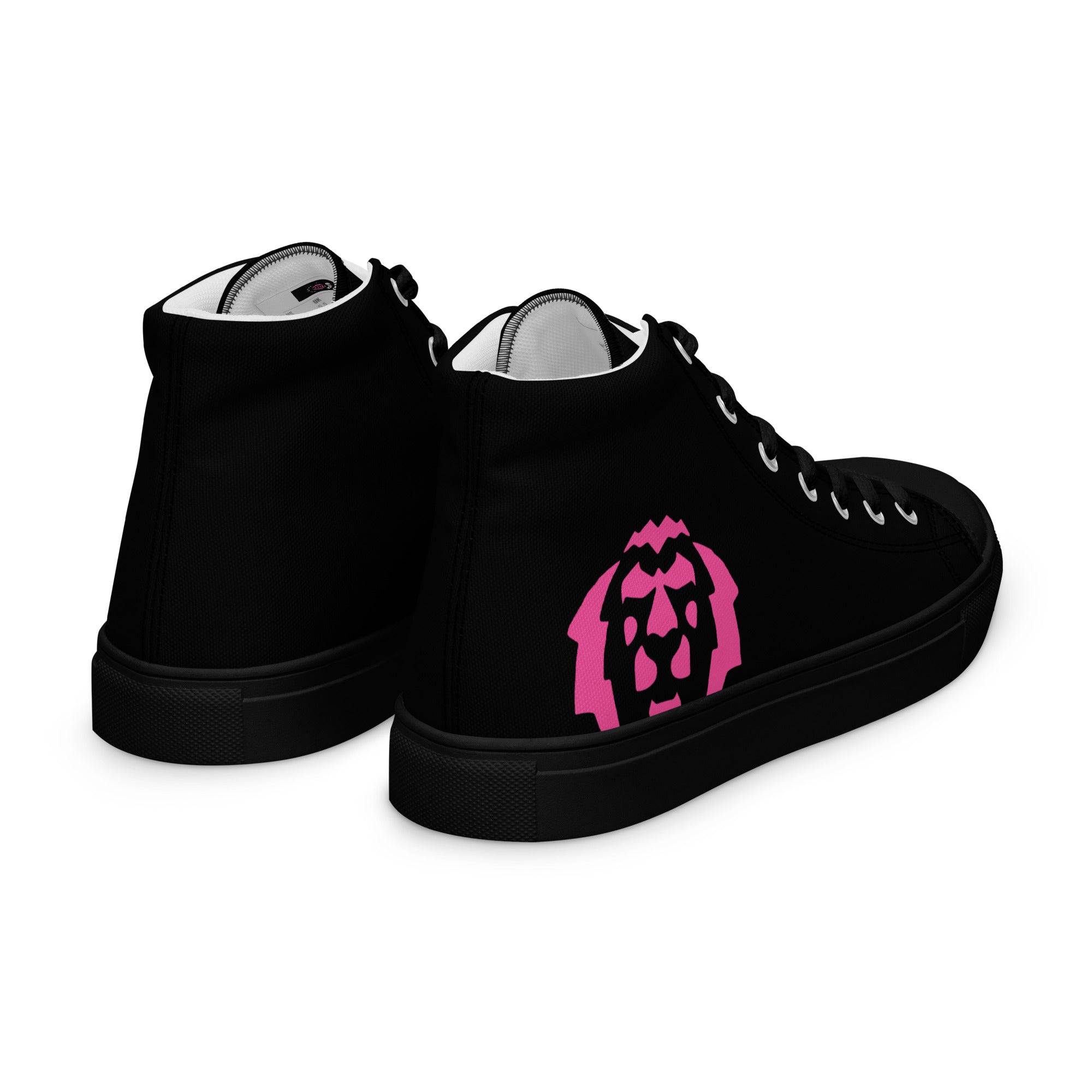 Women’s high top canvas GFACE Pink Lion  kicks