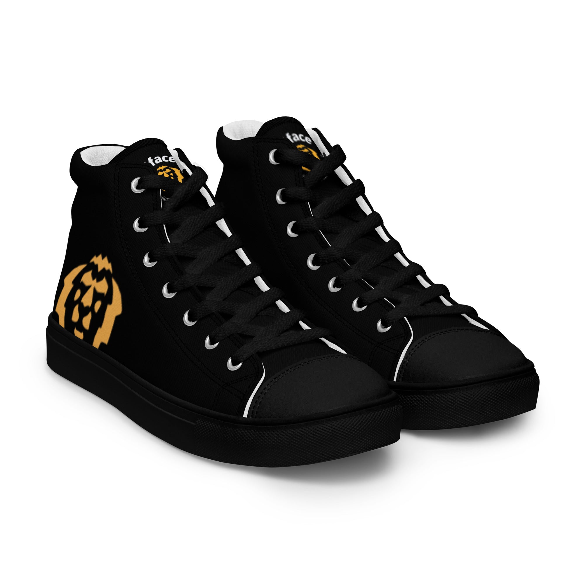 Women’s high top canvas GFACE Gold Lion kicks