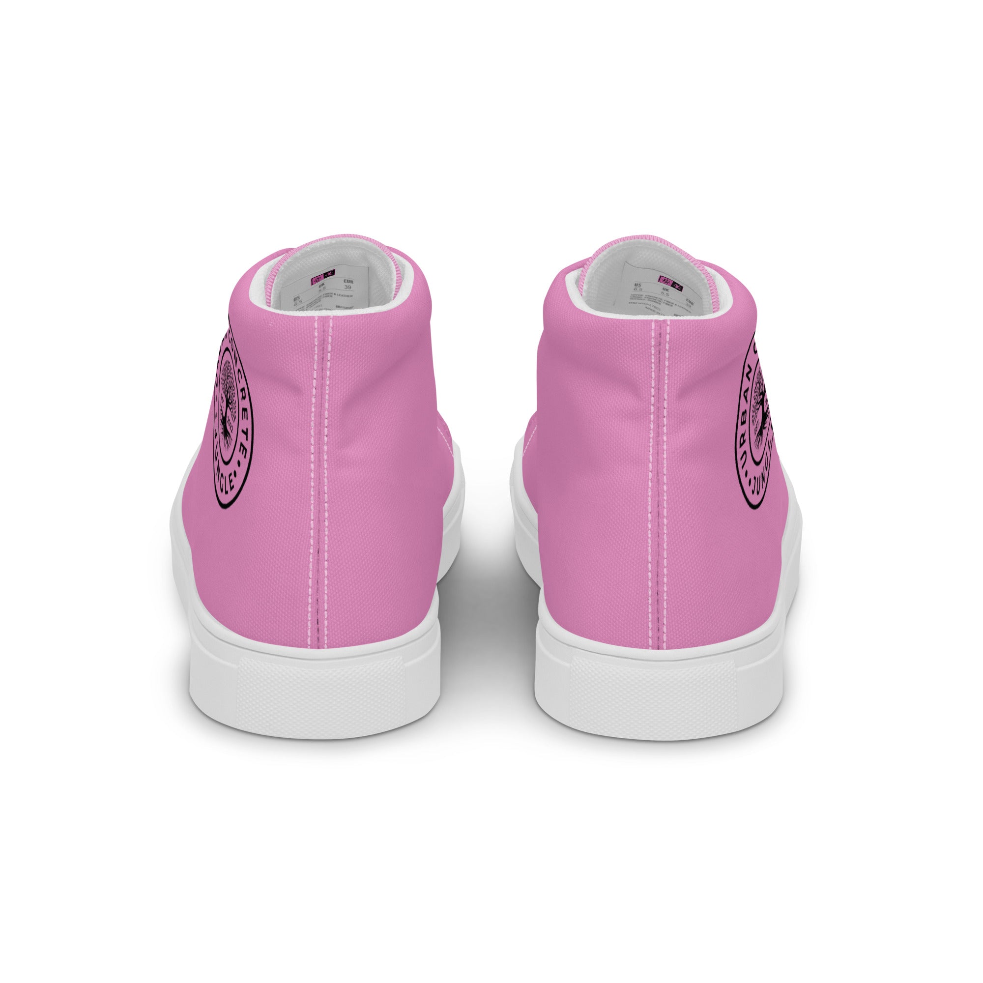 Women’s high top canvas Gface Pink Urban Concrete Jungle Kicks