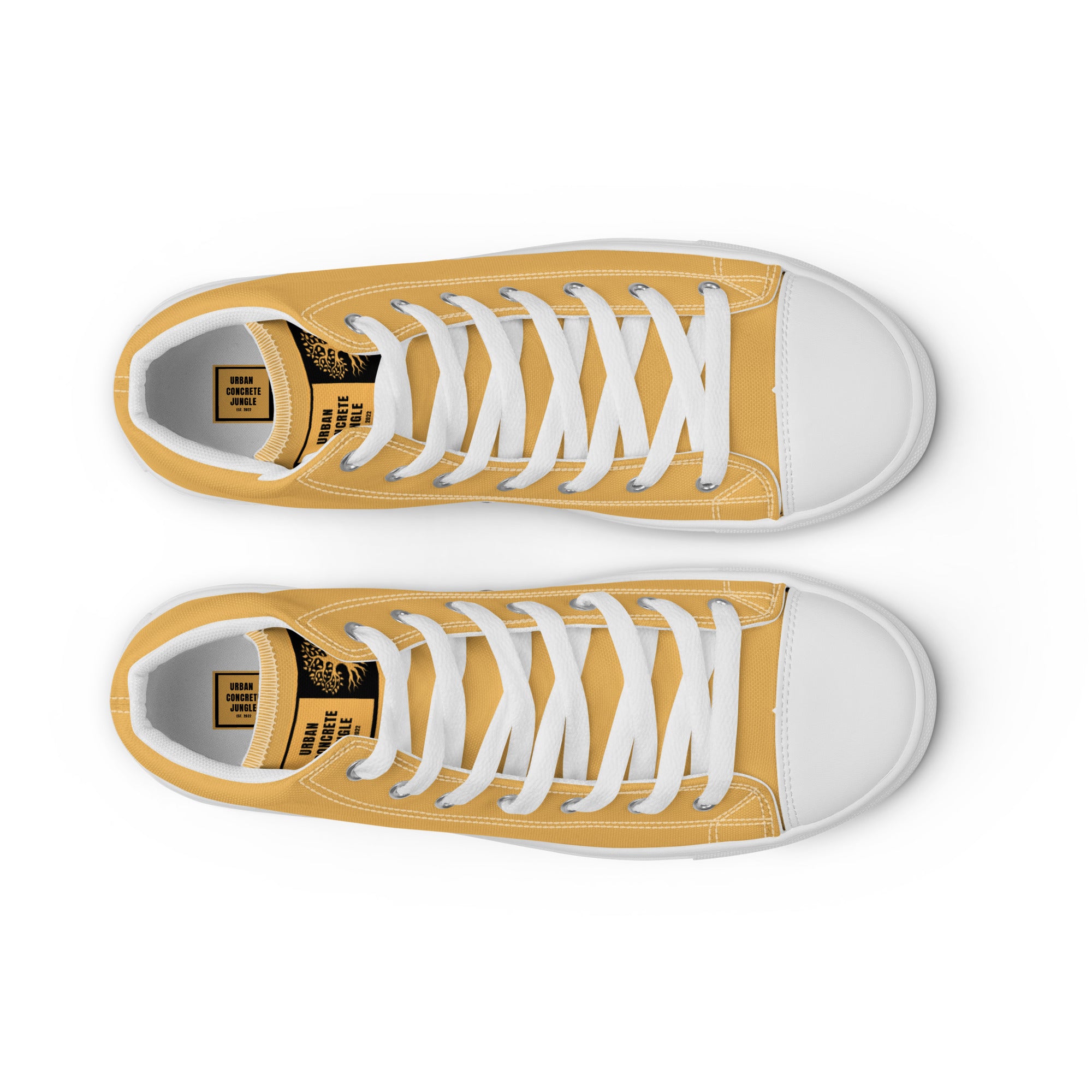 Women’s high top canvas GFACE Gold Urban Concrete Jungle Kicks