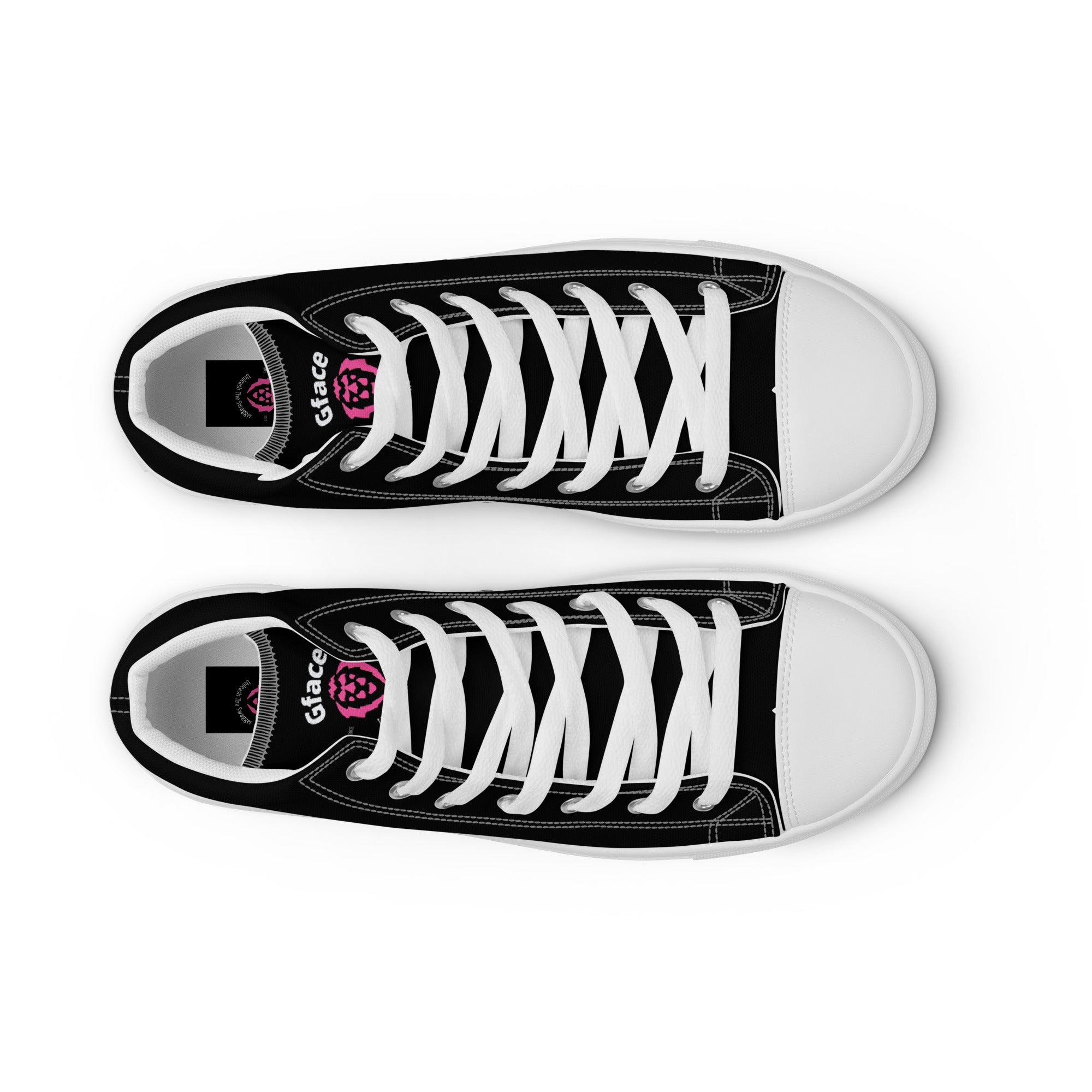 Women’s high top canvas GFACE Pink Lion  kicks