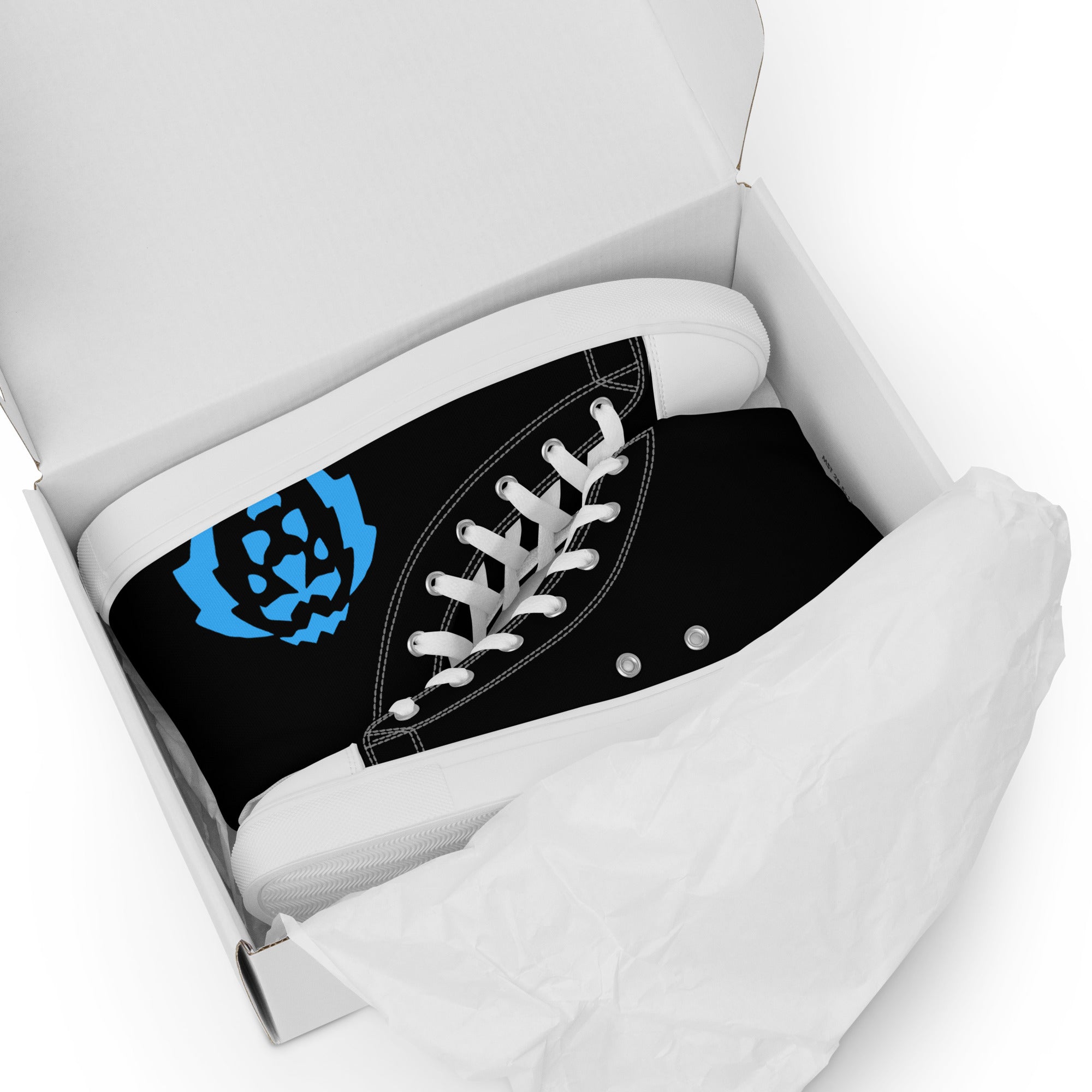 Women’s high top canvas GFACE Blue Lion Unleash The Swagger kicks