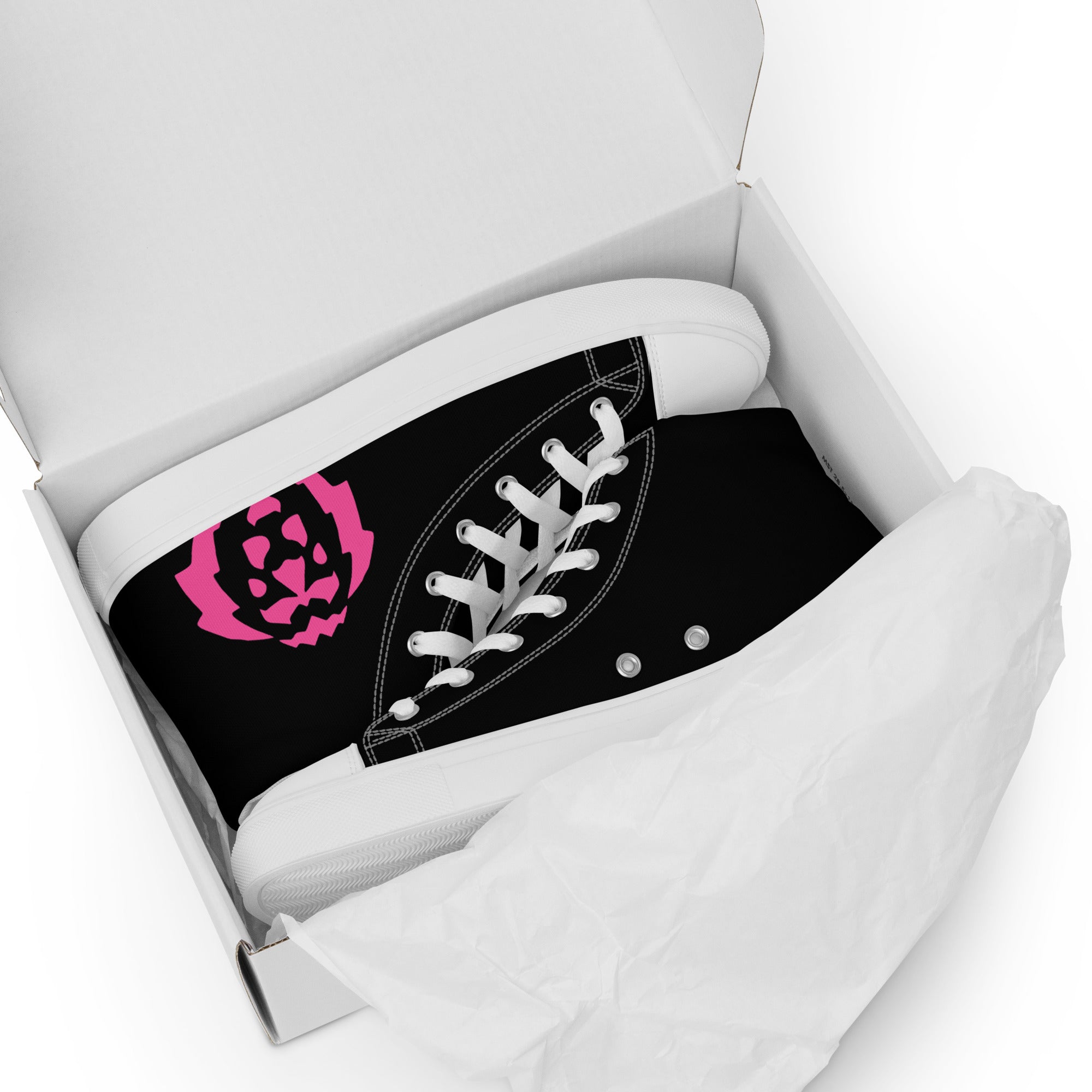 Women’s high top canvas GFACE Pink Lion  kicks