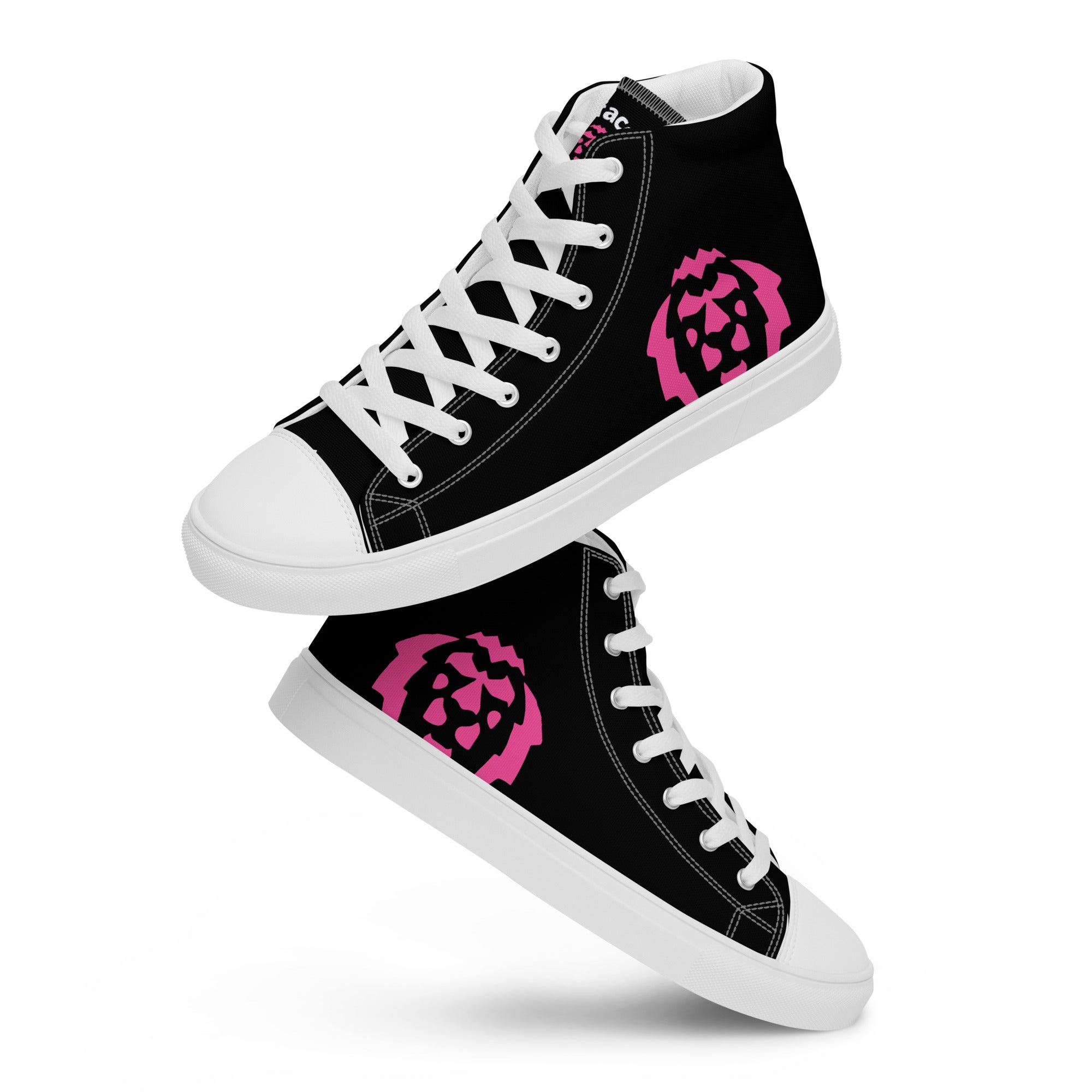 Women’s high top canvas GFACE Pink Lion  kicks