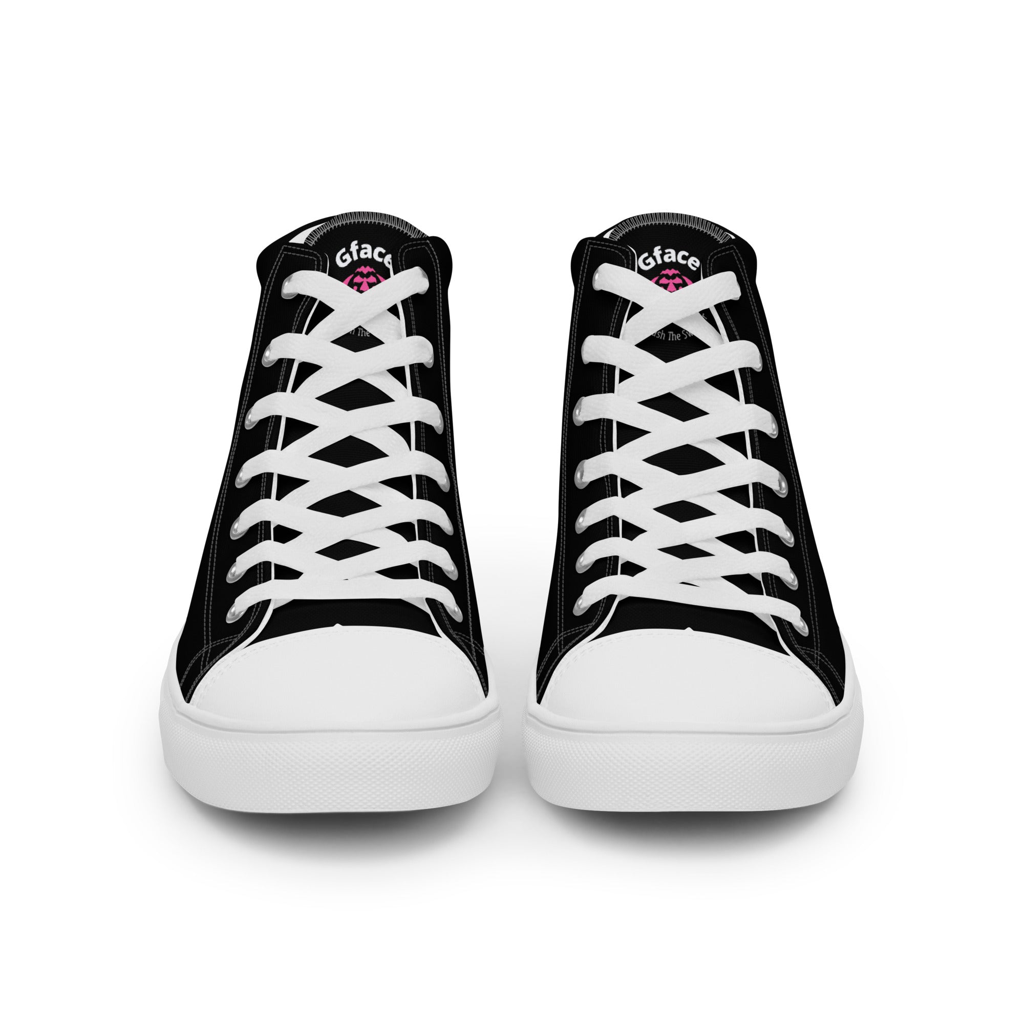 Women’s high top canvas GFACE Pink Lion  kicks