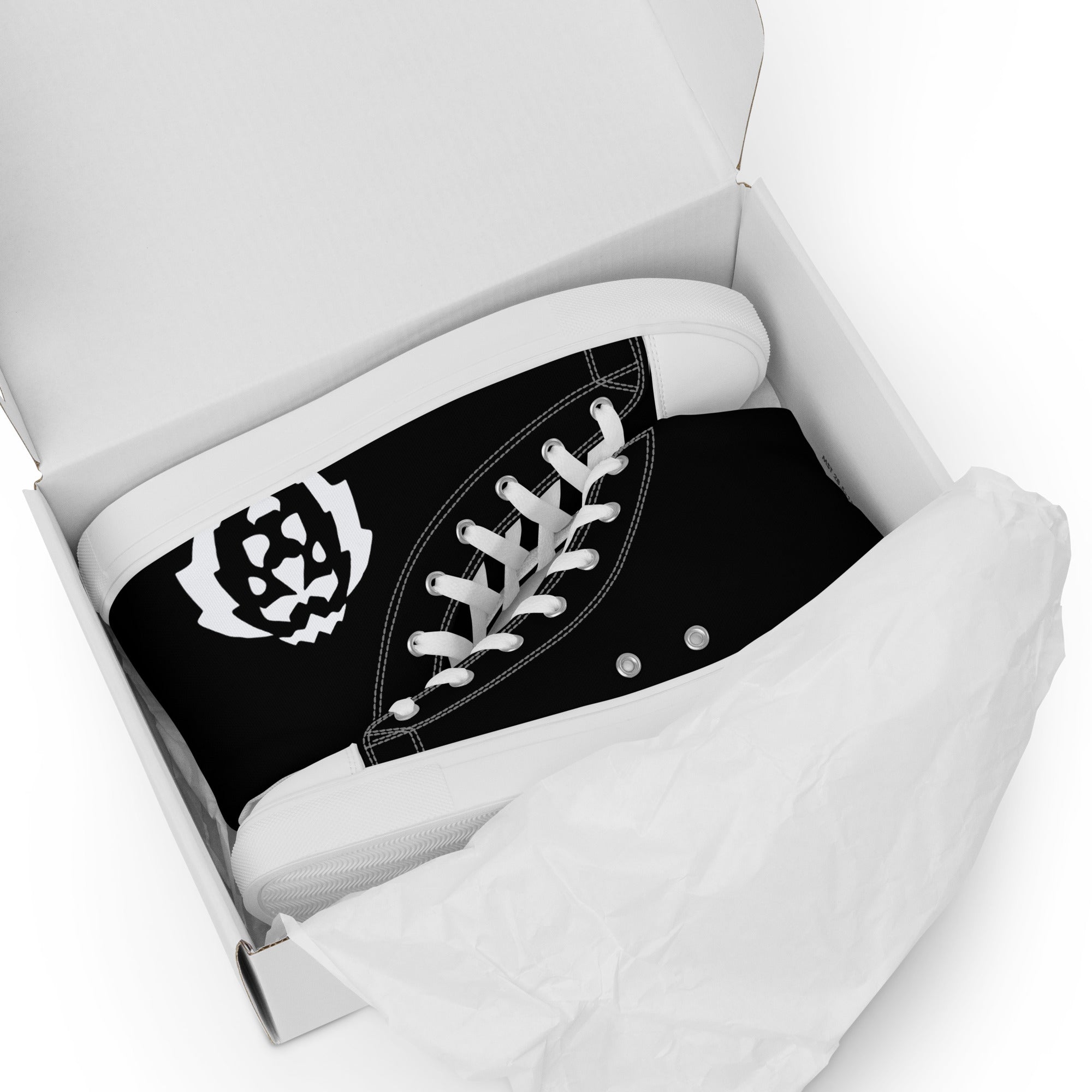 Women’s high top canvas GFACE White Lion kicks