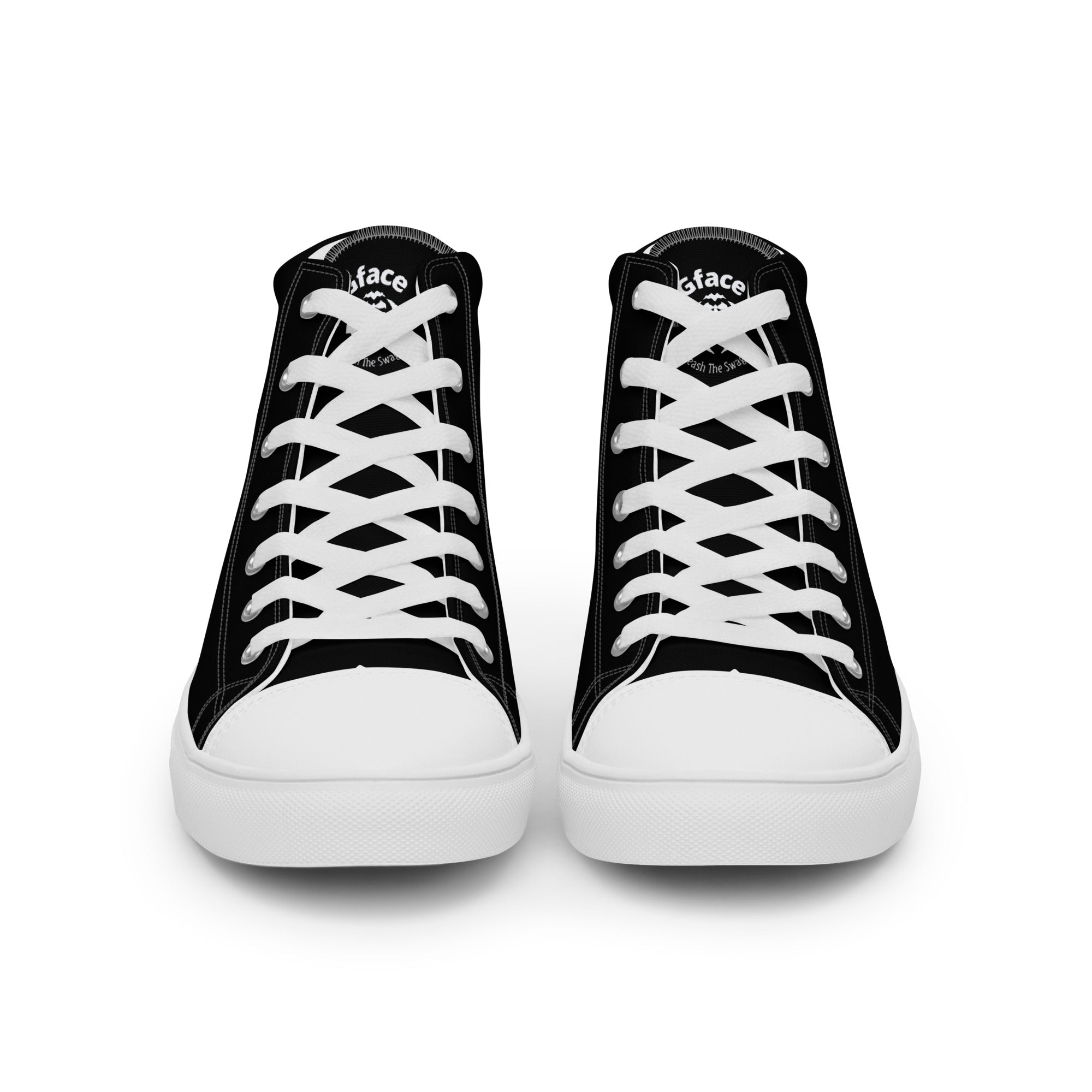 Women’s high top canvas GFACE White Lion kicks