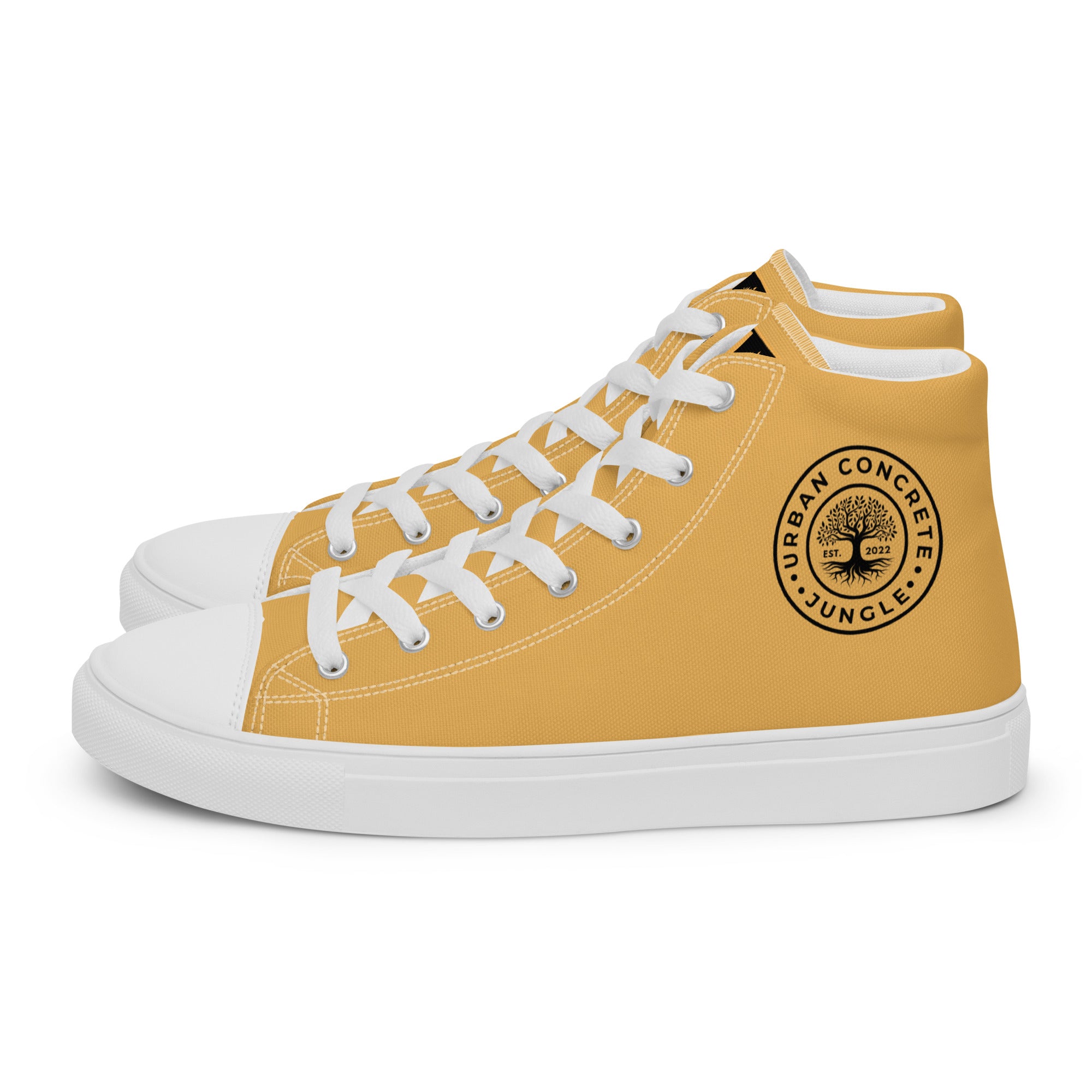 Women’s high top canvas GFACE Gold Urban Concrete Jungle Kicks