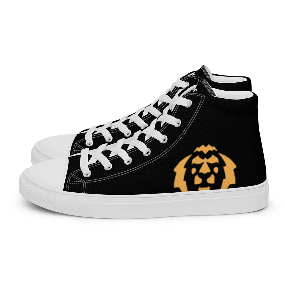 Women’s high top canvas GFACE Gold Lion kicks