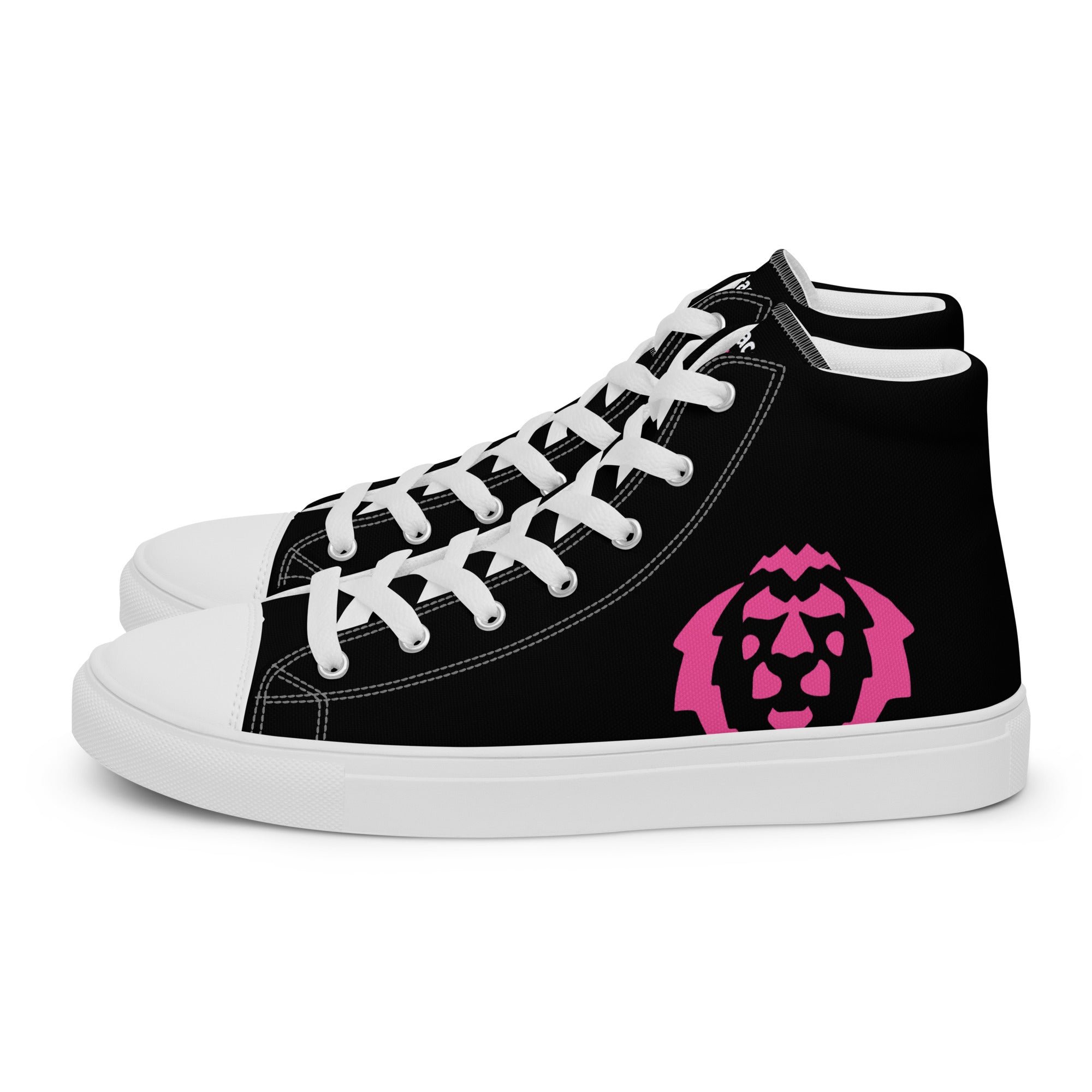 Women’s high top canvas GFACE Pink Lion  kicks