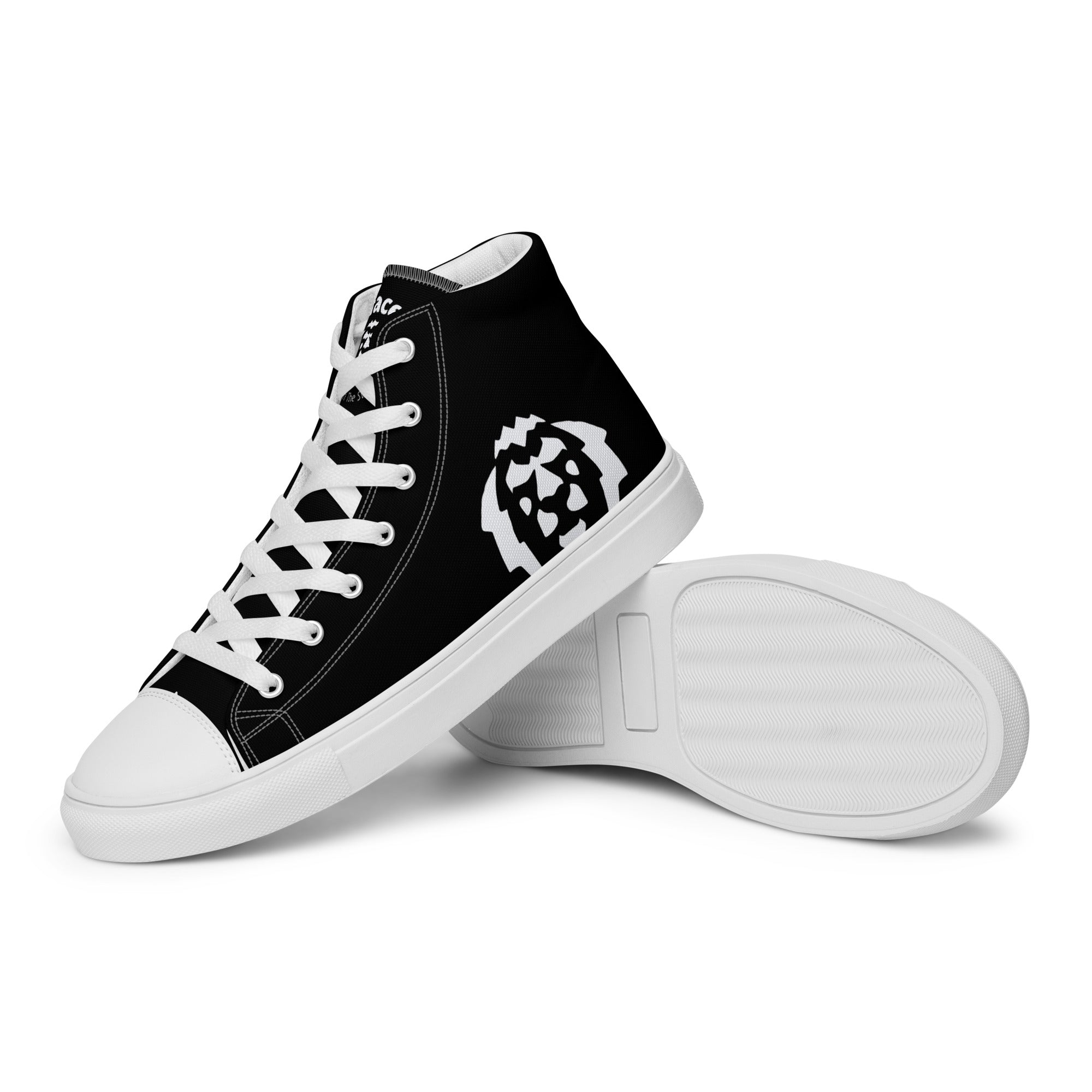 Women’s high top canvas GFACE White Lion kicks