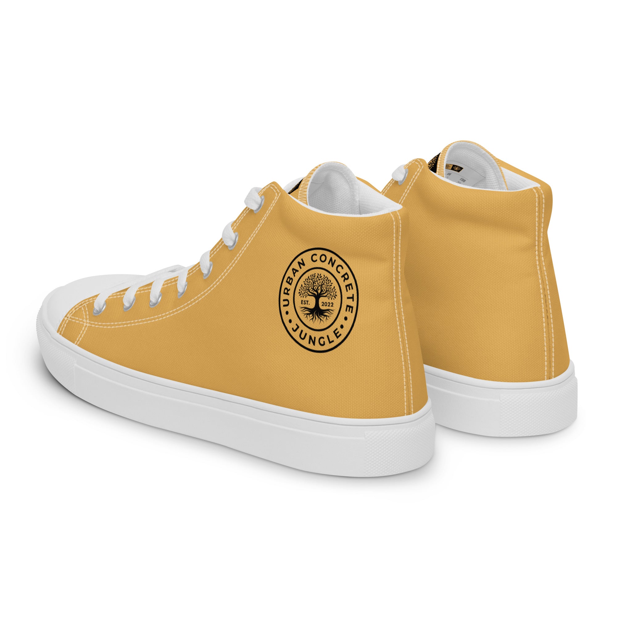 Women’s high top canvas GFACE Gold Urban Concrete Jungle Kicks