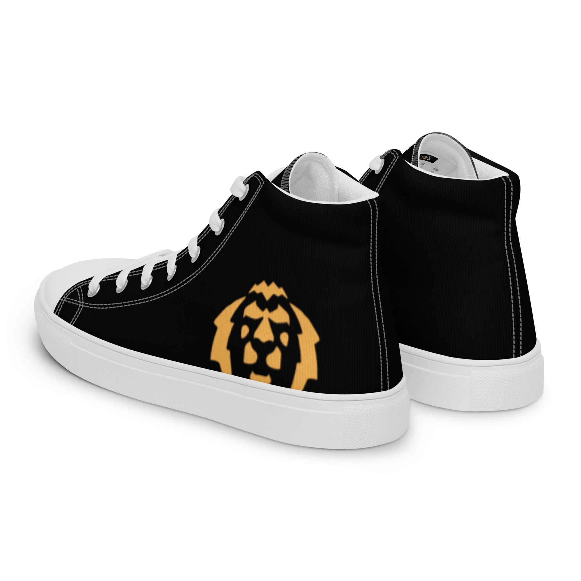 Women’s high top canvas GFACE Gold Lion kicks