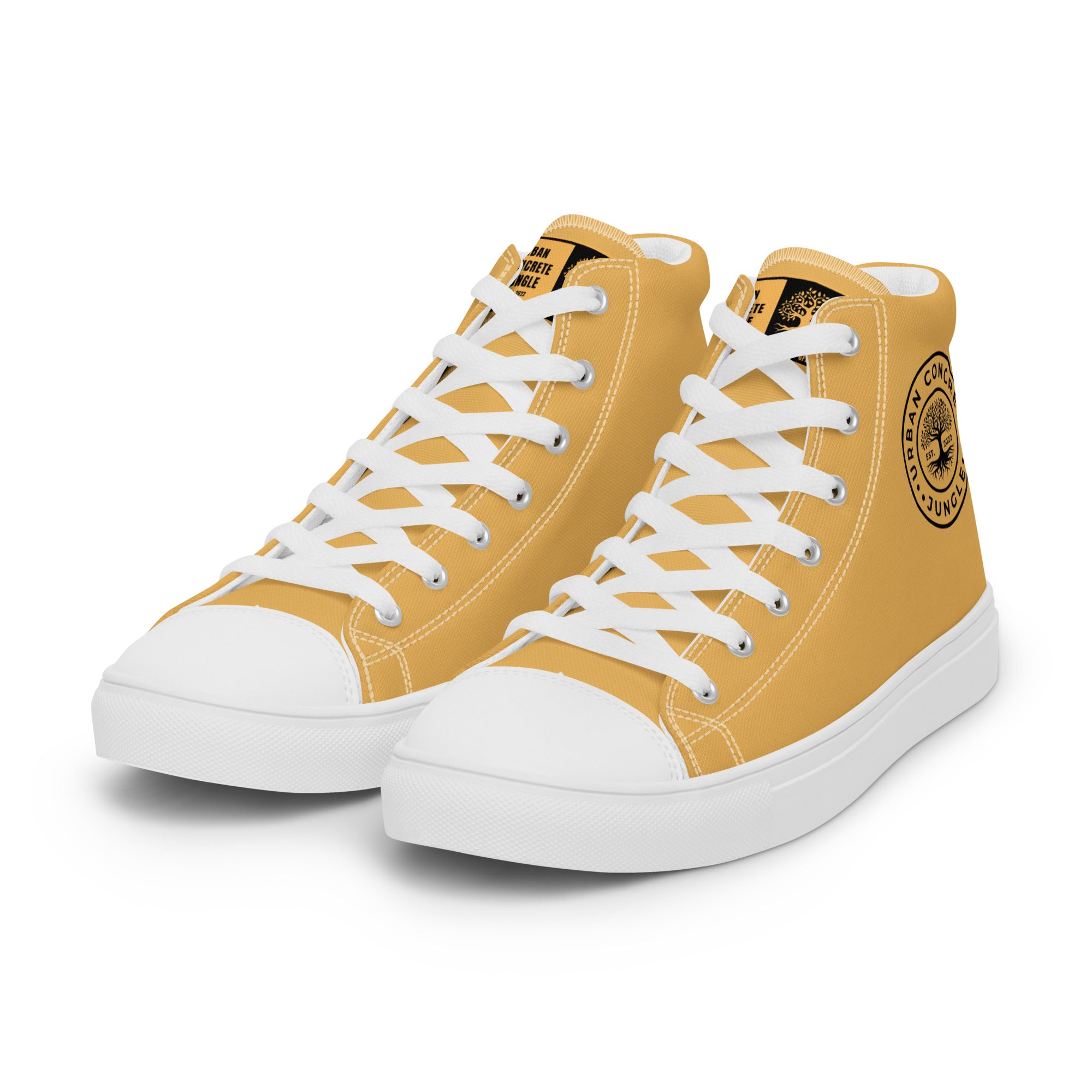 Women’s high top canvas GFACE Gold Urban Concrete Jungle Kicks