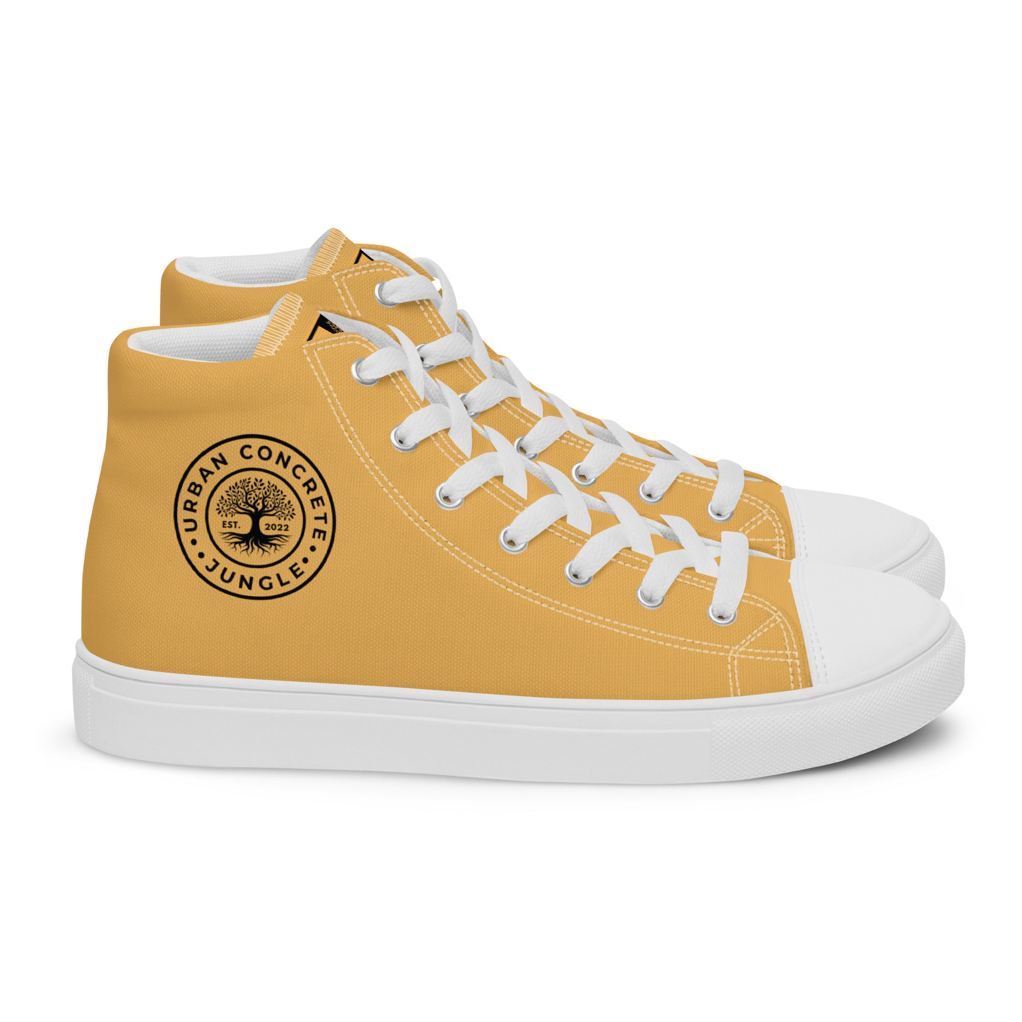 Women’s high top canvas GFACE Gold Urban Concrete Jungle Kicks