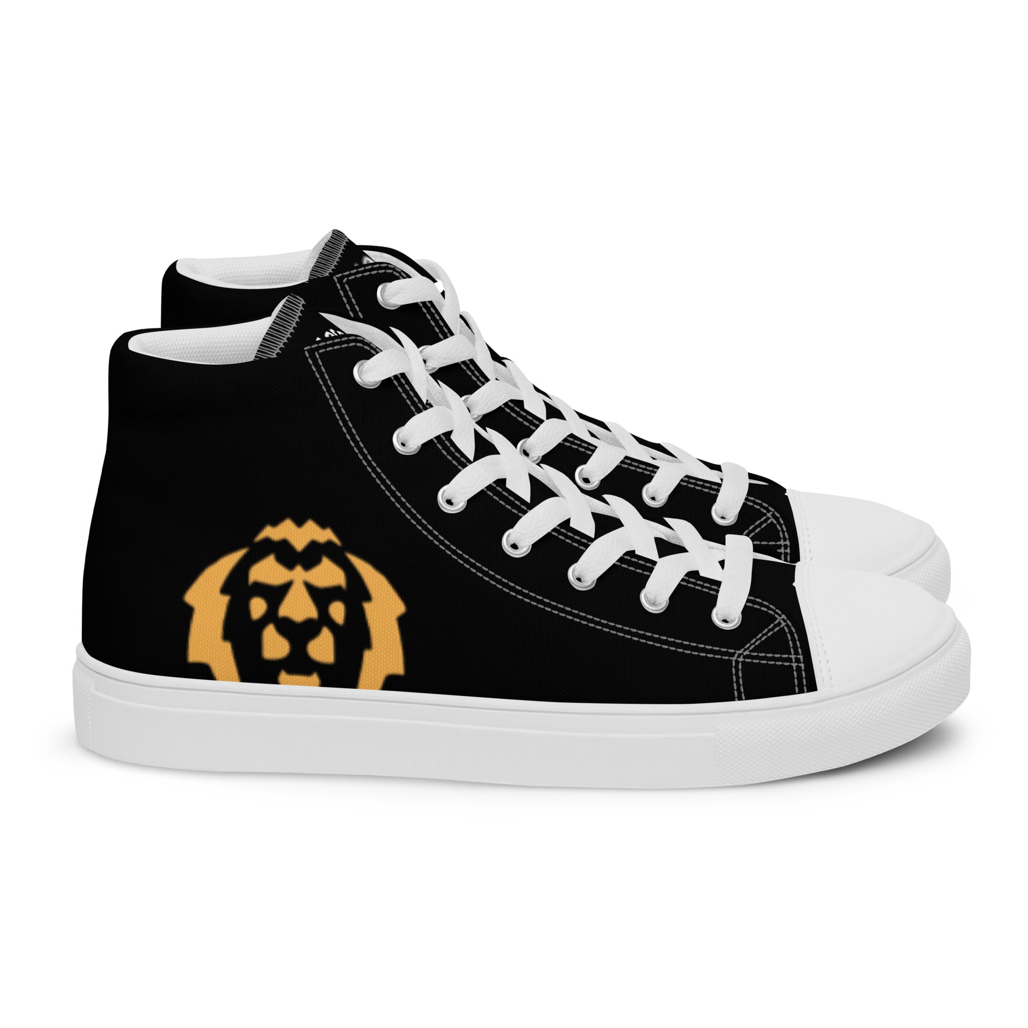 Women’s high top canvas GFACE Gold Lion kicks