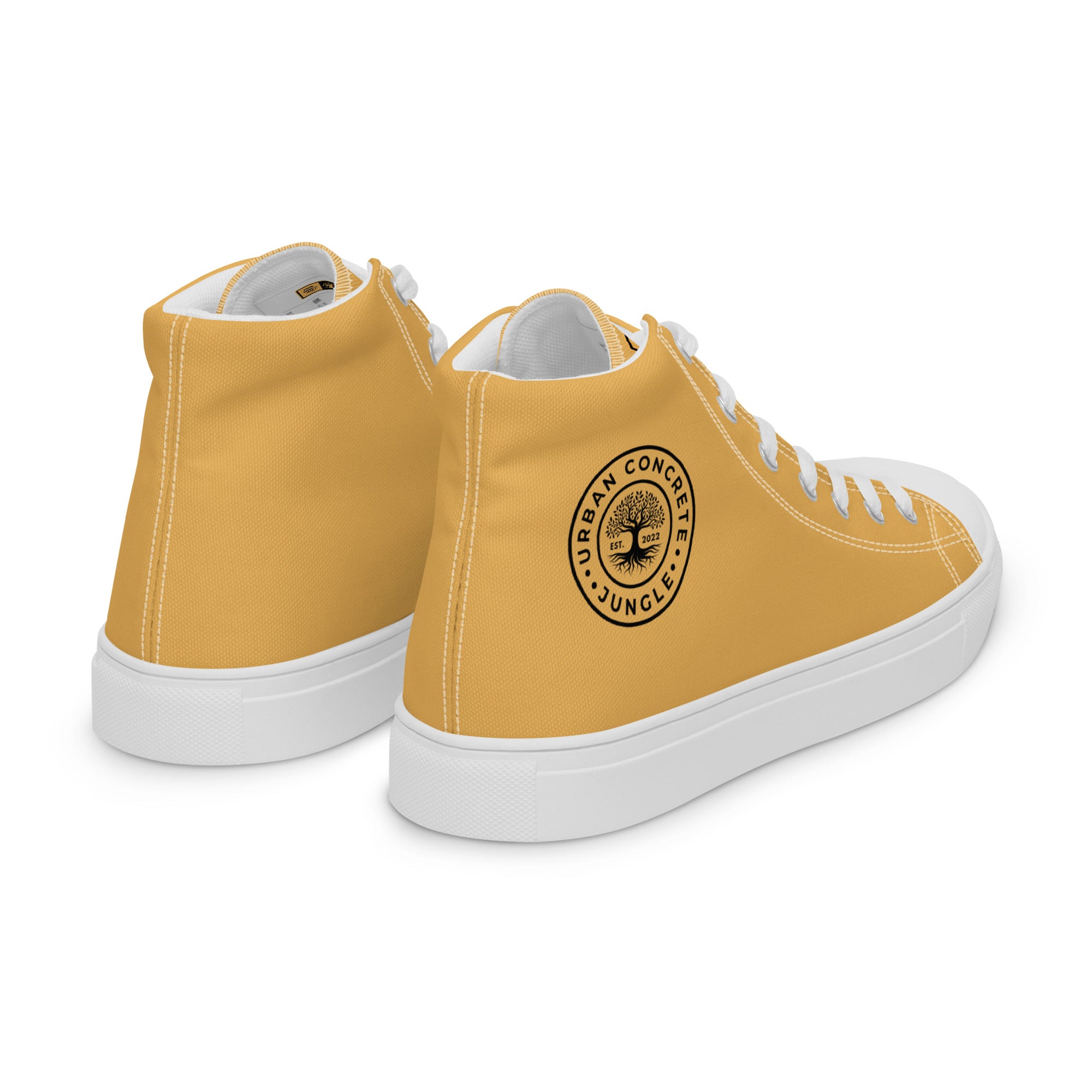 Women’s high top canvas GFACE Gold Urban Concrete Jungle Kicks