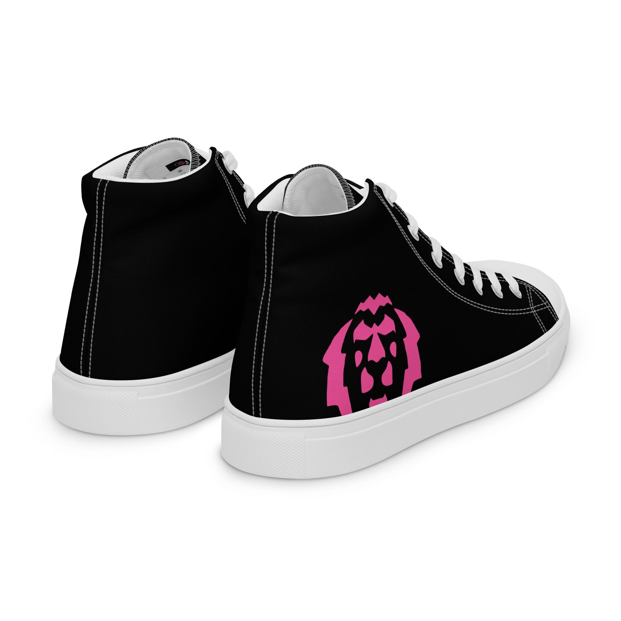 Women’s high top canvas GFACE Pink Lion  kicks