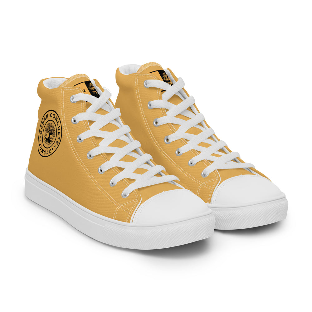 Women’s high top canvas GFACE Gold Urban Concrete Jungle Kicks