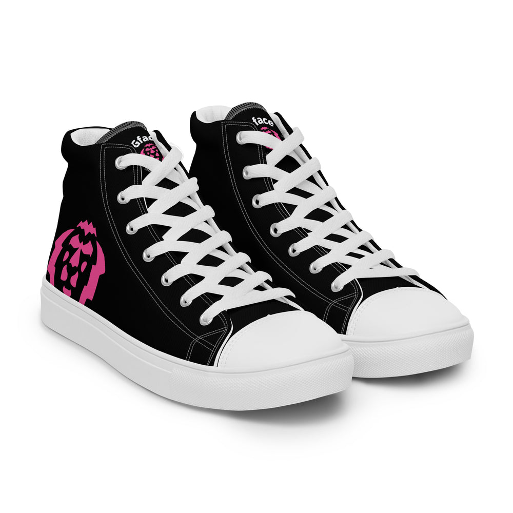 Women’s high top canvas GFACE Pink Lion  kicks