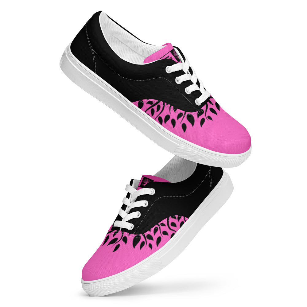 Women’s lace-up canvas Gface Pink Urban Concrete Jungle Kicks