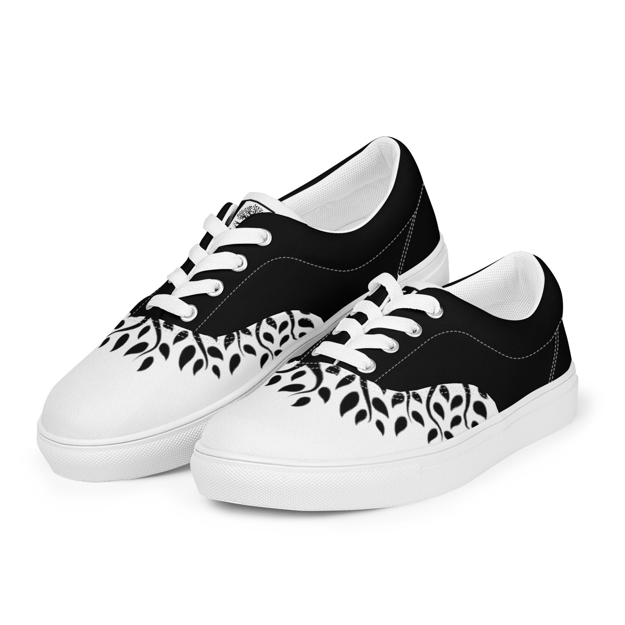 Women’s lace-up canvas Gface White Urban Concrete Jungle kicks