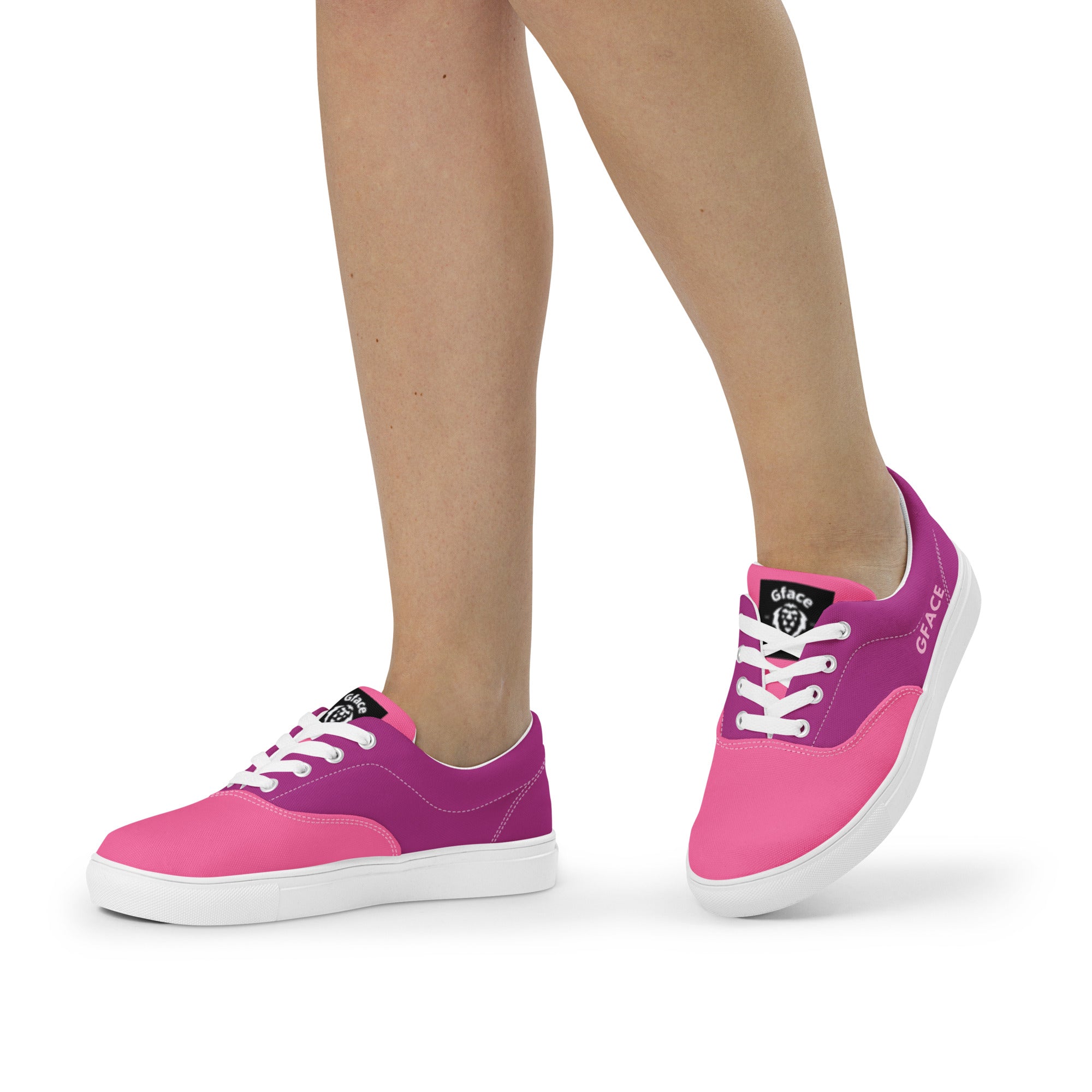 Women’s (violet/pink) canvas GFACE Kicks