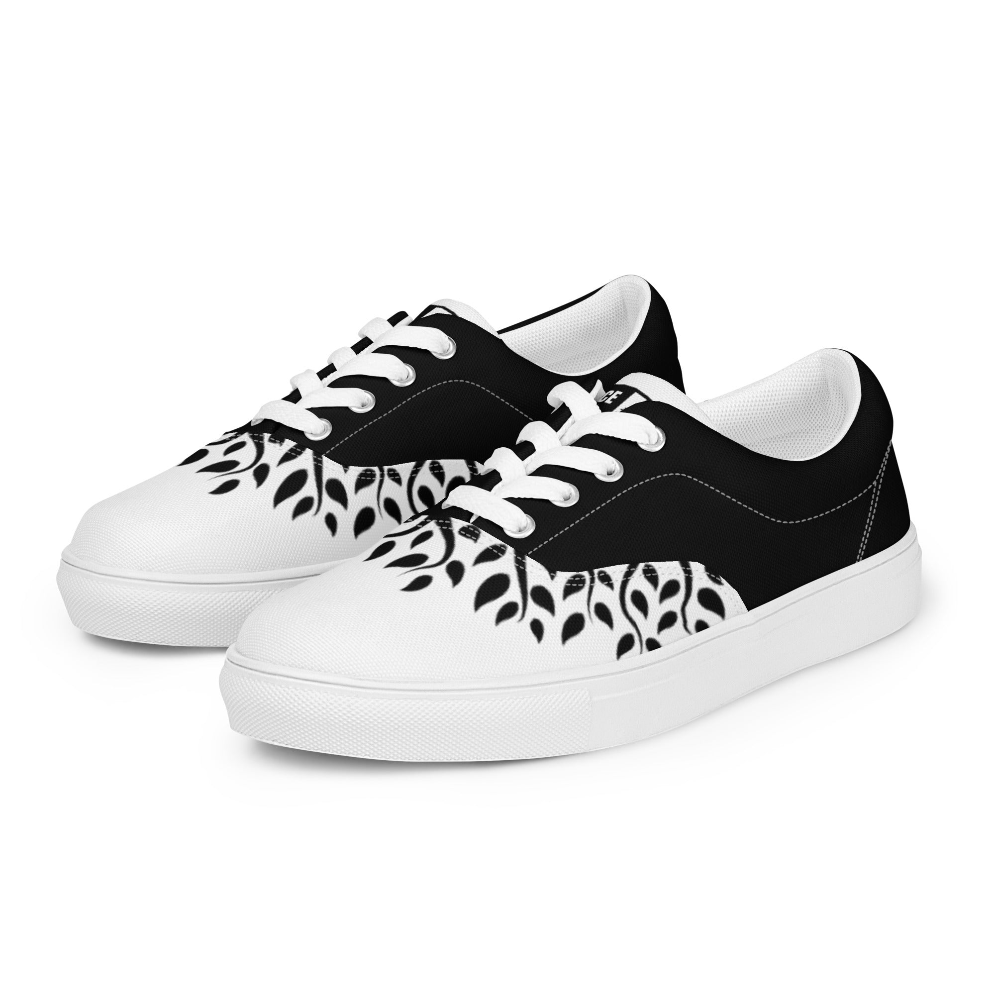 Women’s lace-up canvas Gface White Urban Concrete Jungle kicks