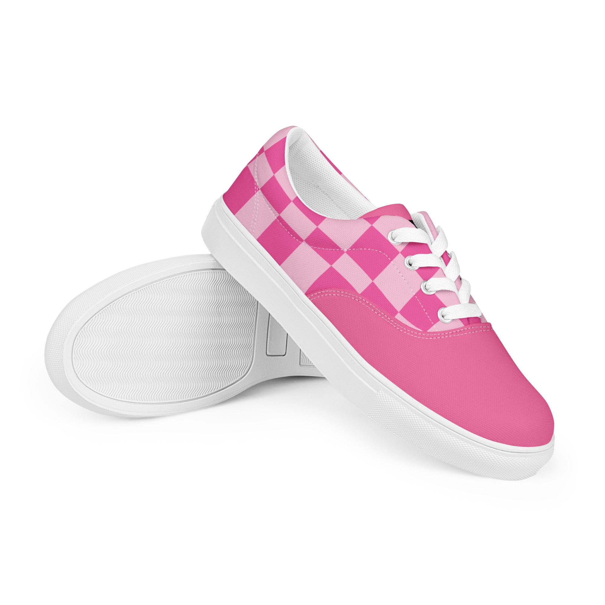 Women’s Pink Checker GFACE Kicks