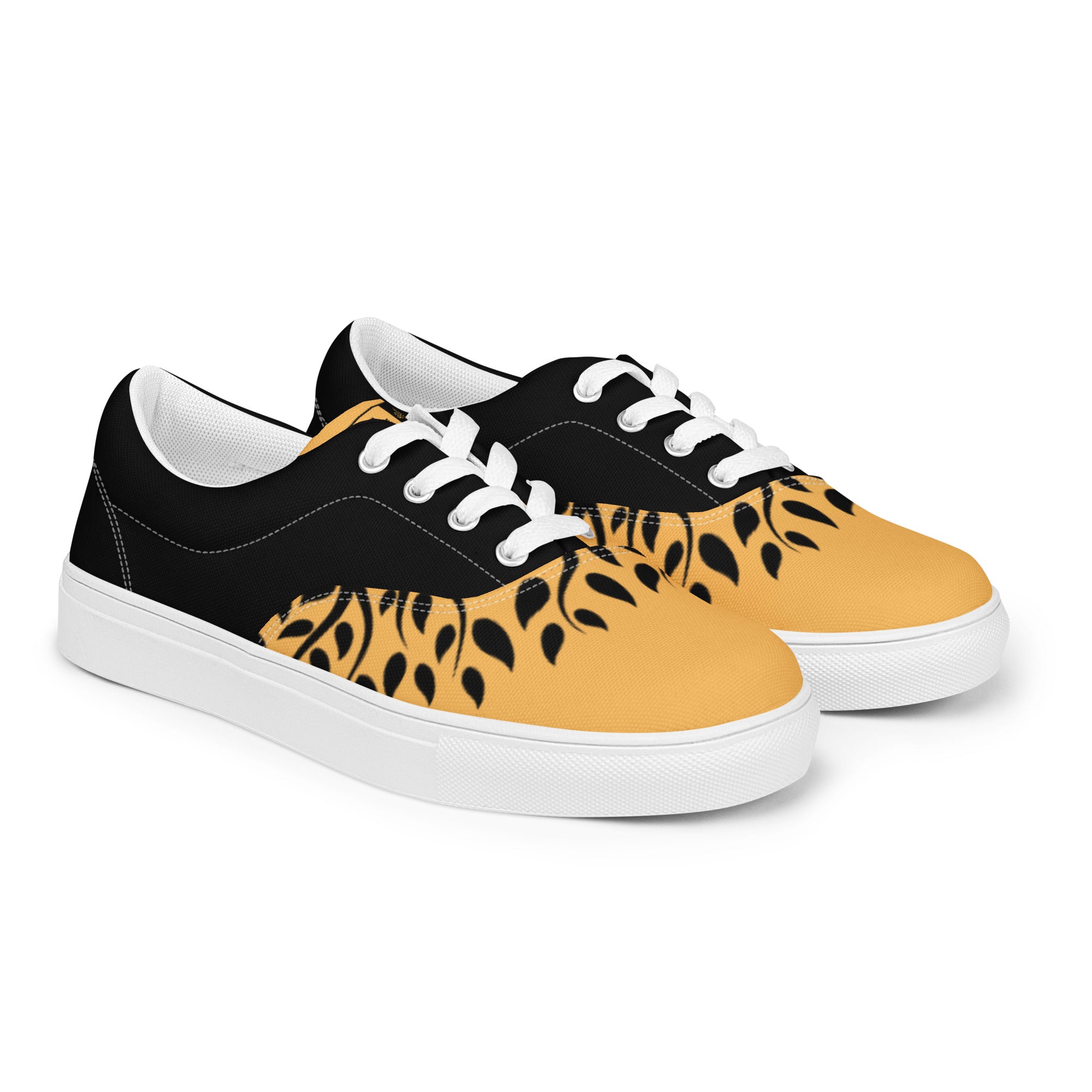 Women’s lace-up canvas Gface Gold Urban Concrete Jungle kicks