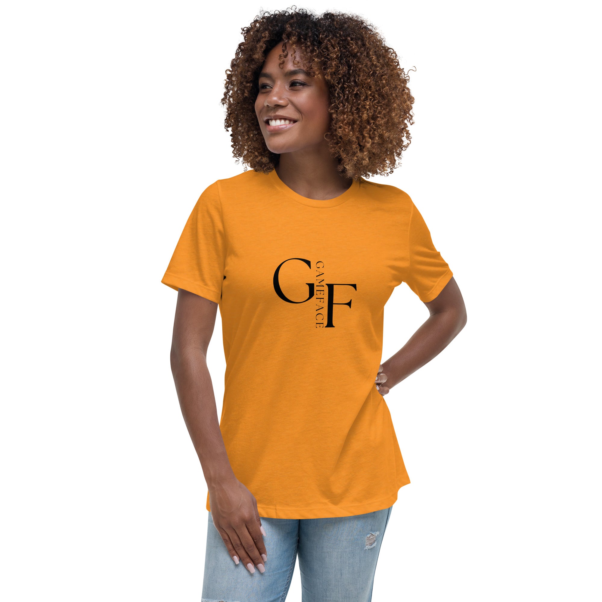 Gface Women's Relaxed T-Shirt GameFace logo (multi-color)