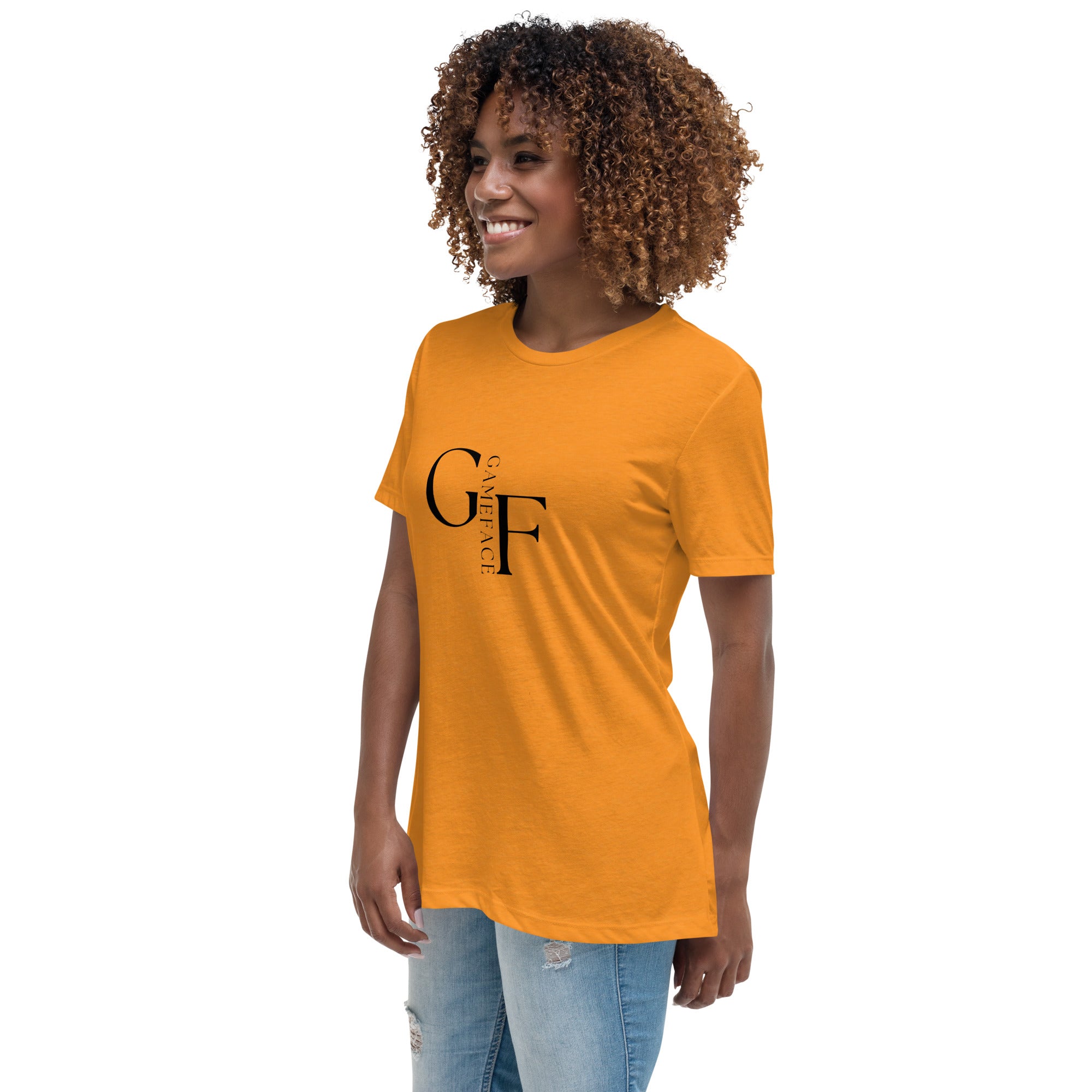 Gface Women's Relaxed T-Shirt GameFace logo (multi-color)