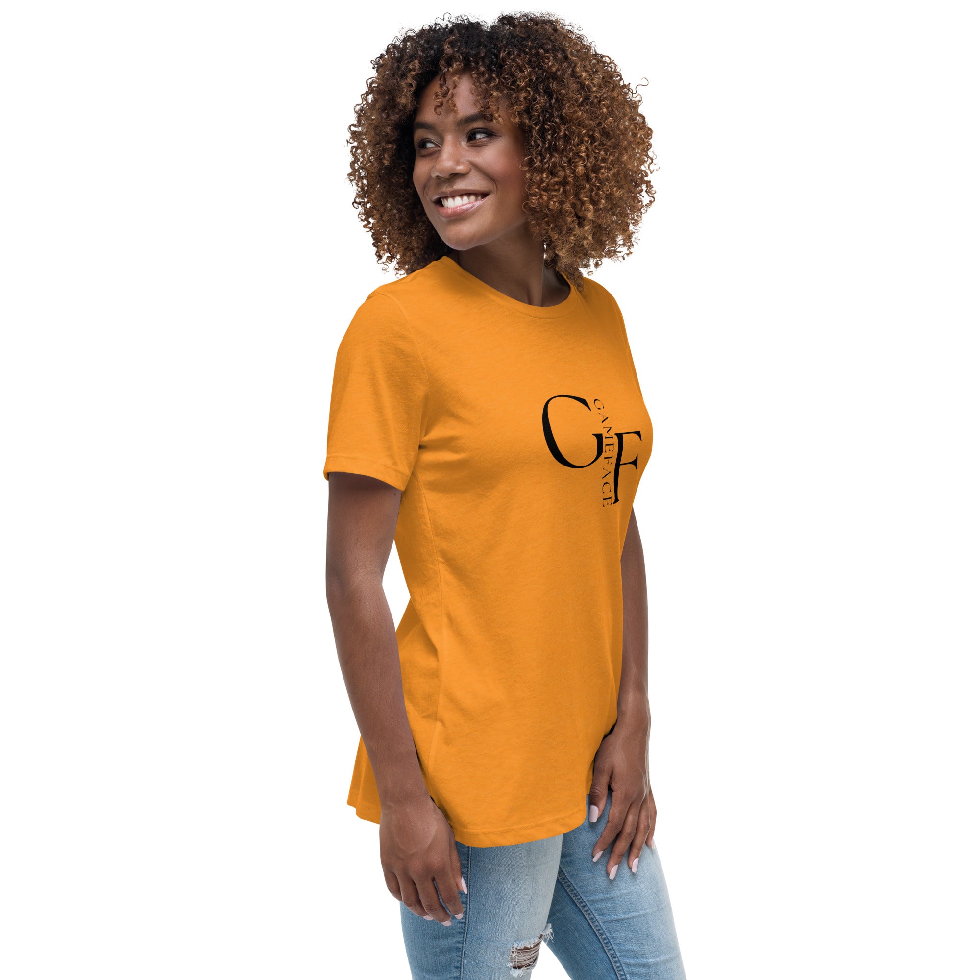 Gface Women's Relaxed T-Shirt GameFace logo (multi-color)