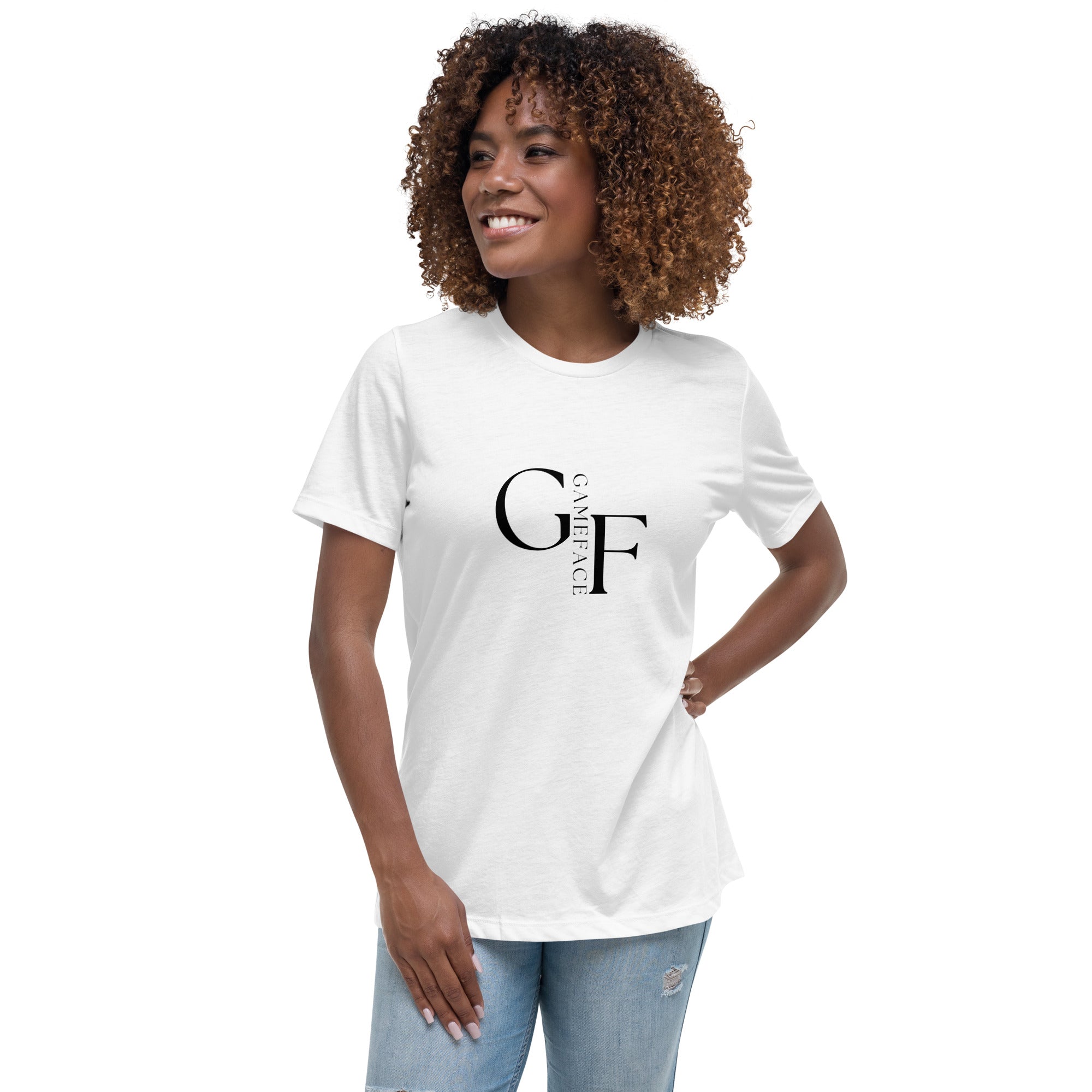 Gface Women's Relaxed T-Shirt GameFace logo (multi-color)