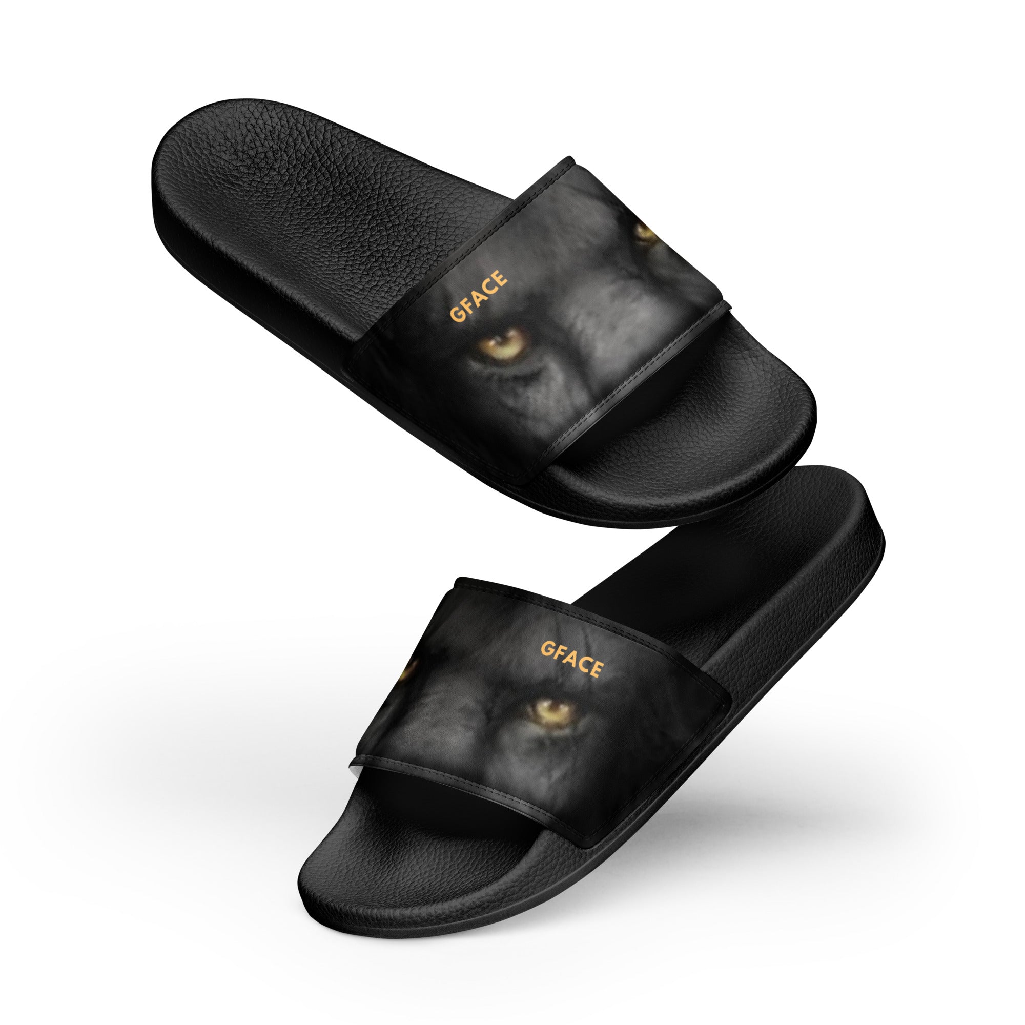 Women's Gface Lion Slides