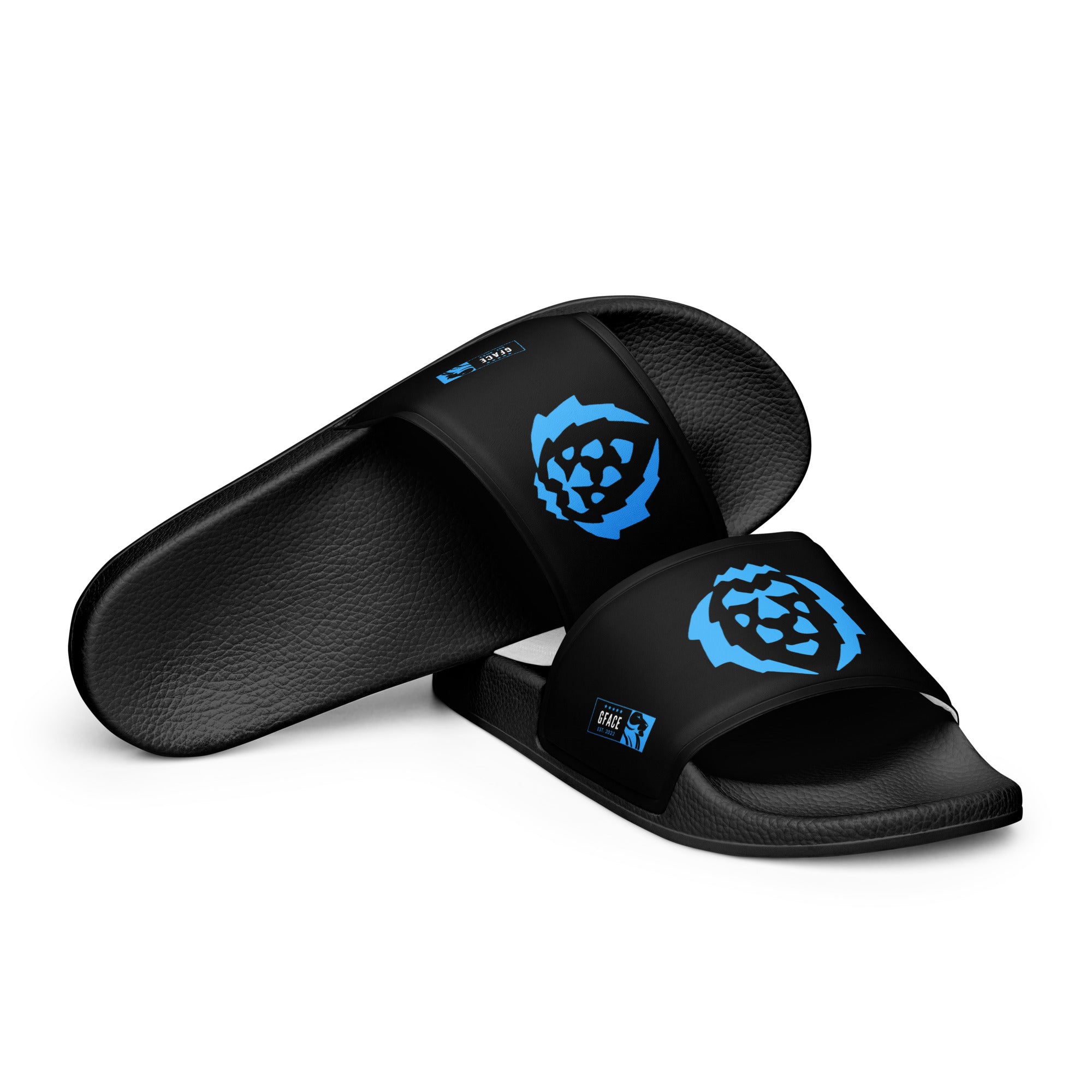 Women's Gface Blue Lion Unleash The Swagger slides