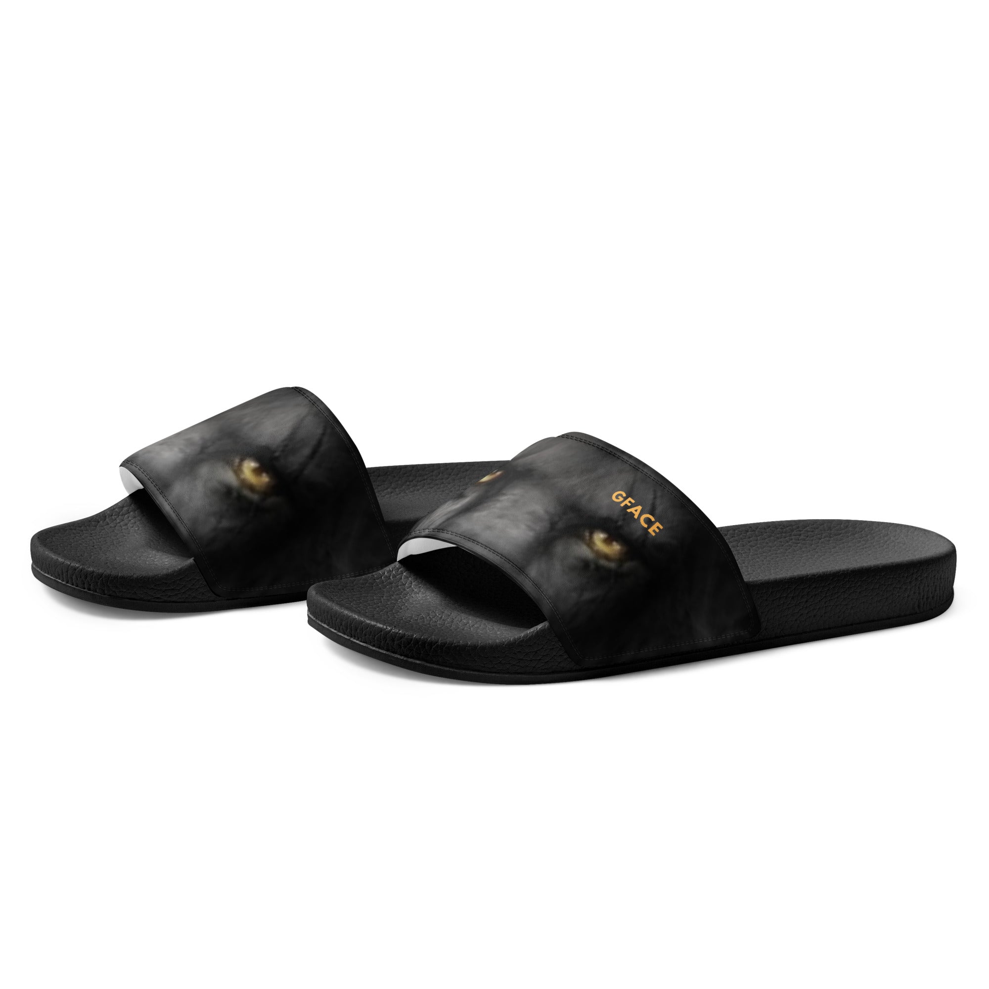 Women's Gface Lion Slides