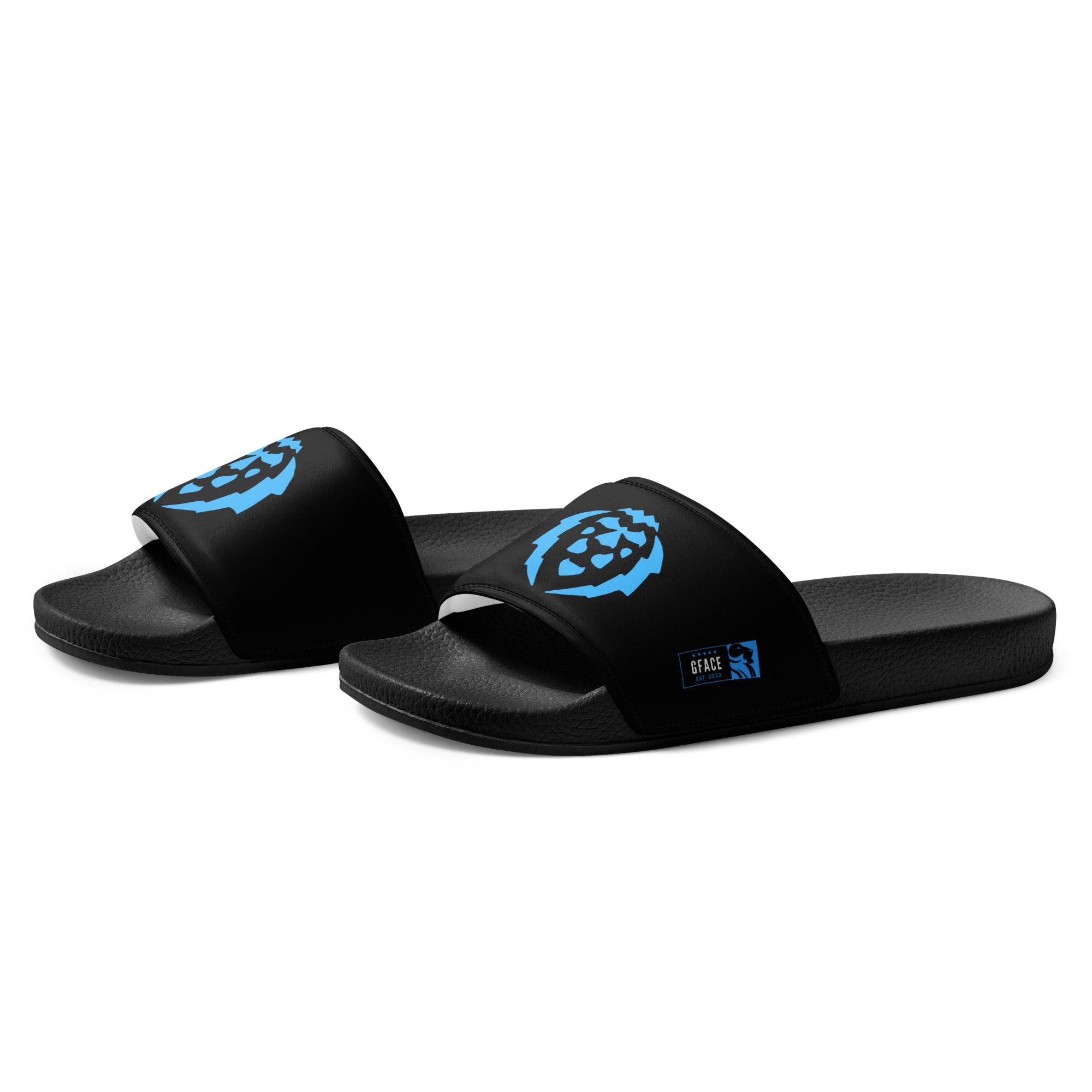 Women's Gface Blue Lion Unleash The Swagger slides