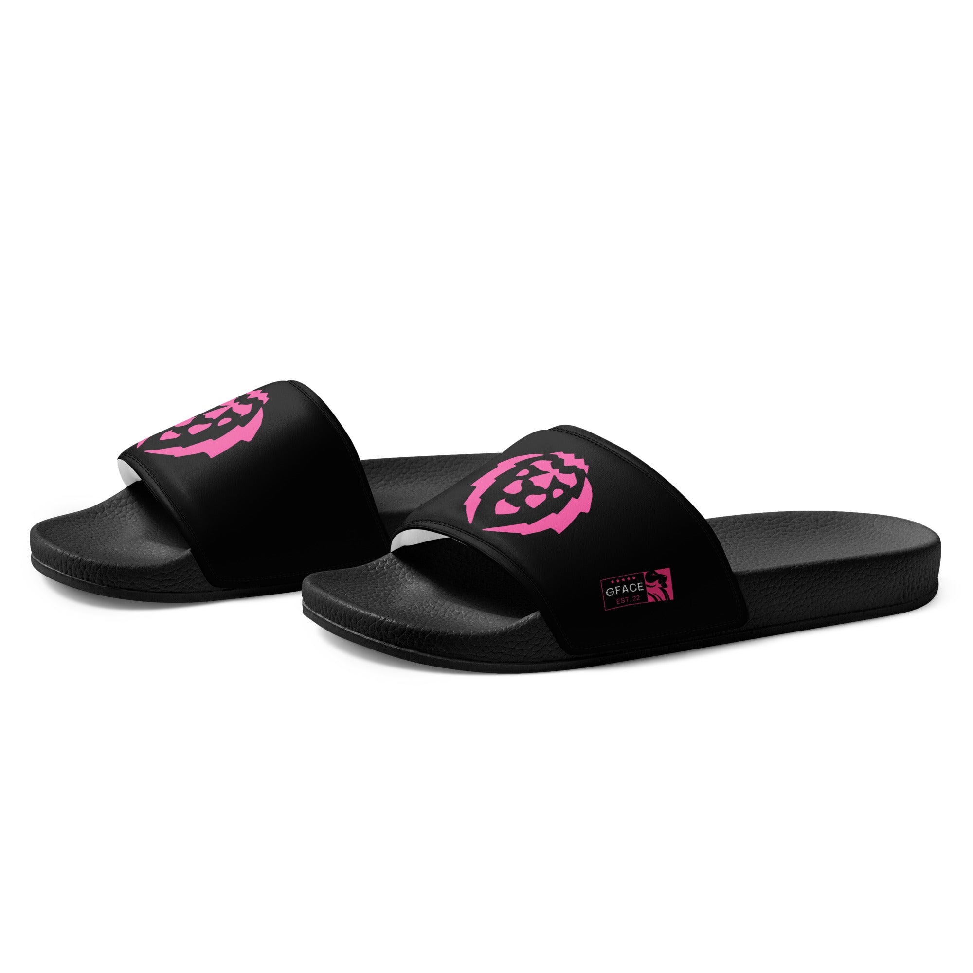 Women's Gface Pink Lion slides