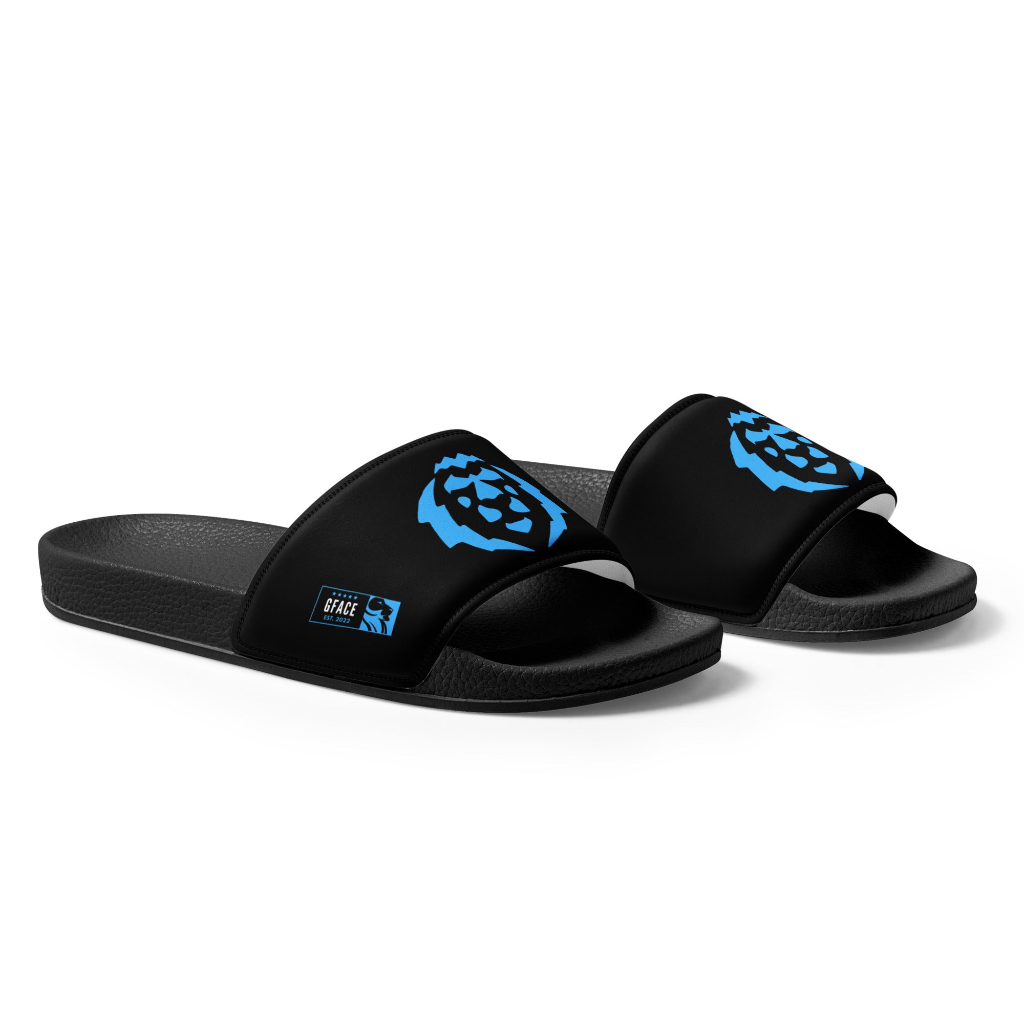 Women's Gface Blue Lion Unleash The Swagger slides