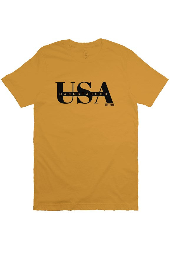 Bella Canvas T Shirt Gangstahood Usa 